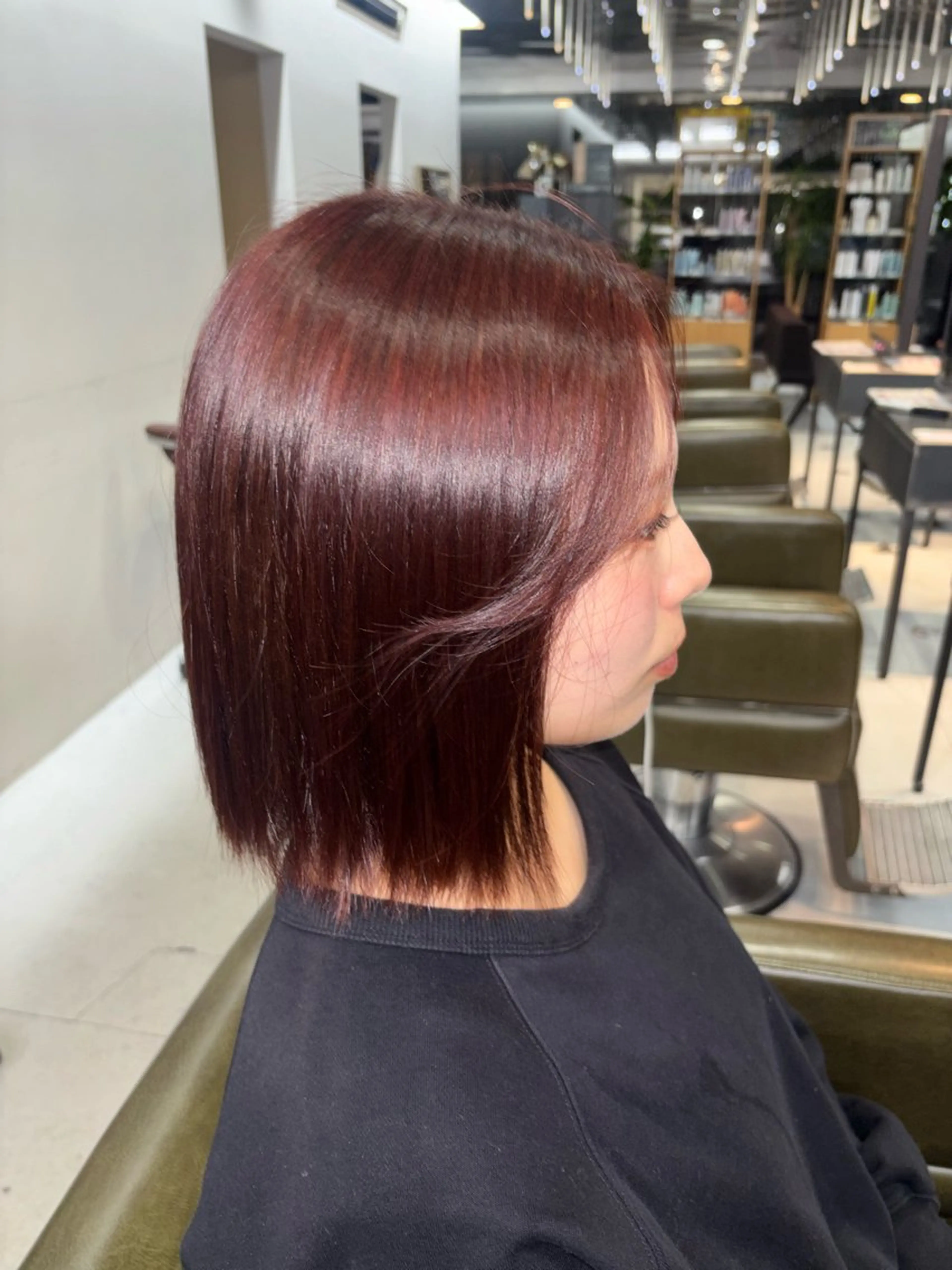 ミディアム ヘアカラー ギャル作る若ママ💓 hinayoのヘアスタイル