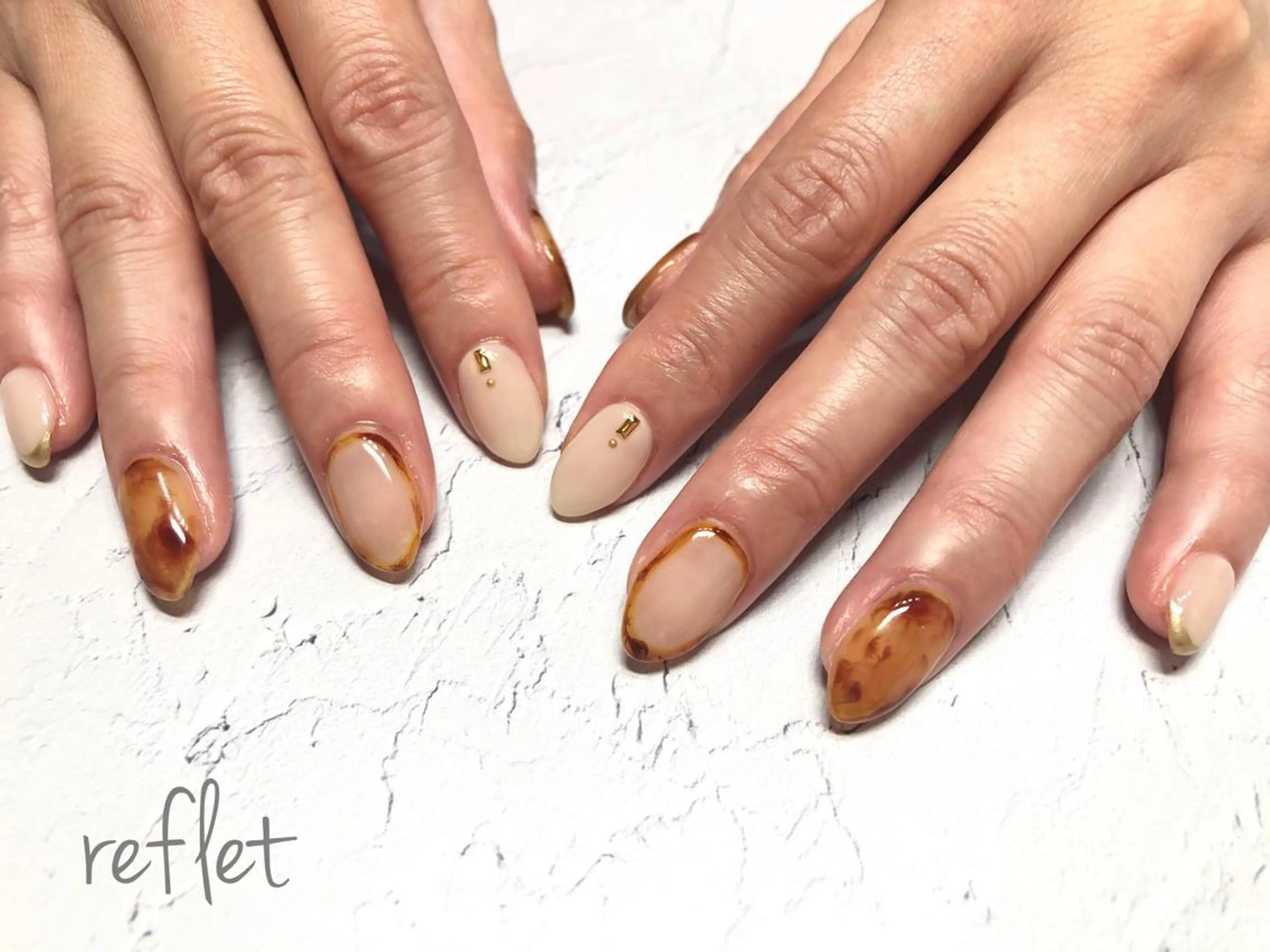 ネイル ハンドネイル reflet nailのネイルデザイン