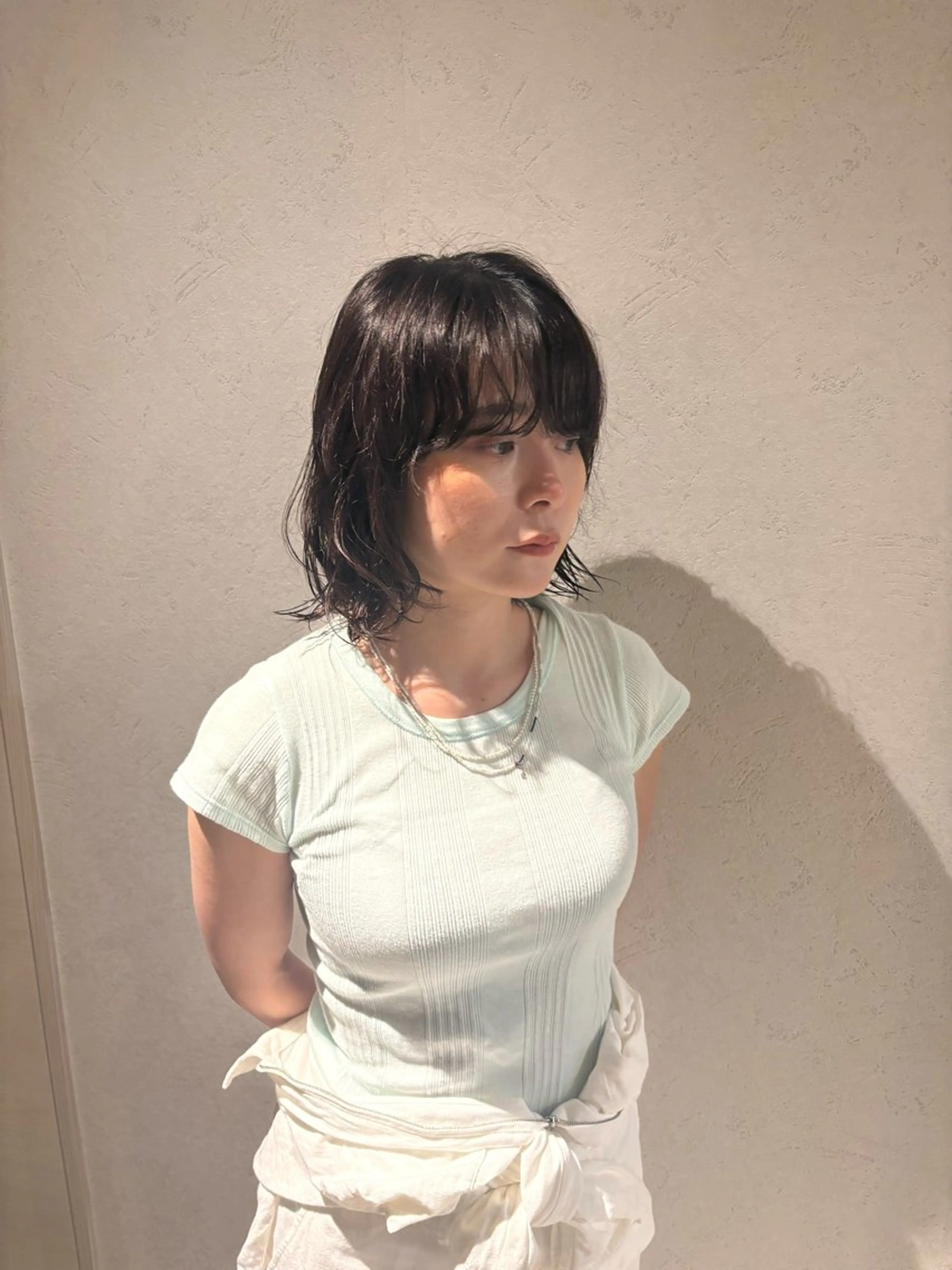 ショート カラー ヘアカラー 中田 桃夏のヘアスタイル
