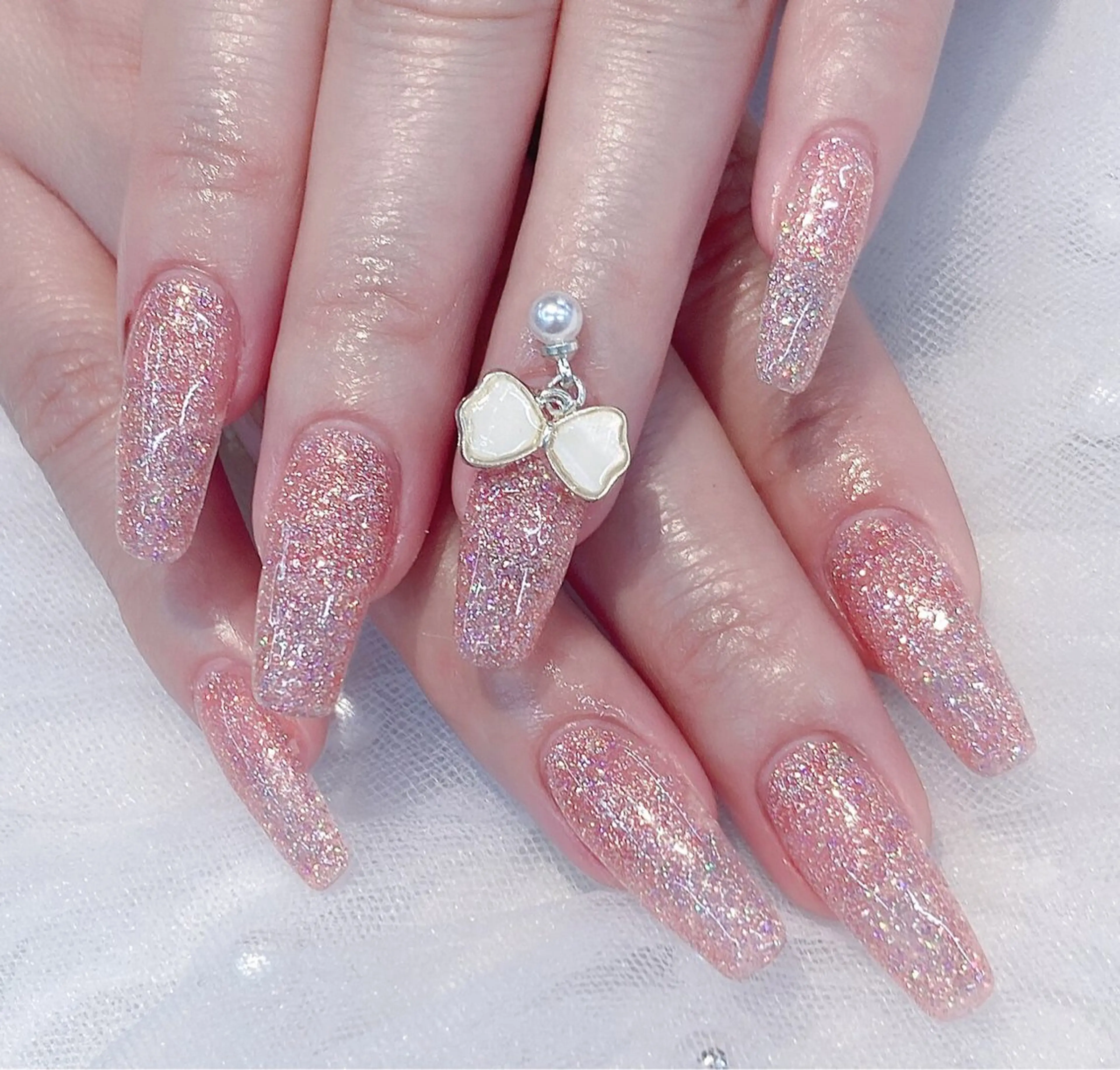 ネイル アートネイル チークネイル 長さ出し フットネイル ジェルネイル 山田 由奈のネイルデザイン