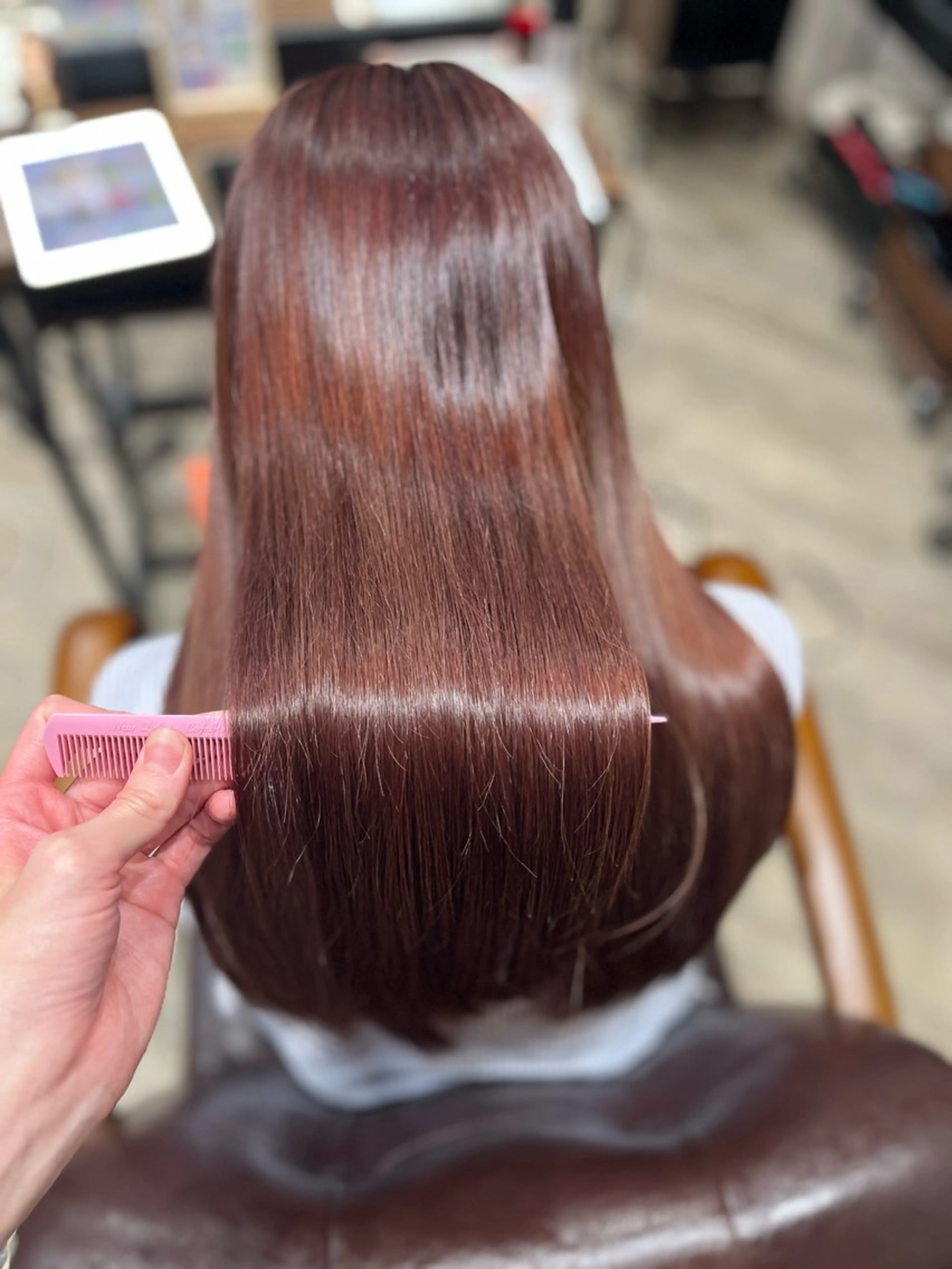 ロング カラー ピンクカラー バイオレットカラー バイオレットピンク 🫧ぷる艶カラー🫧 Yuubi🦩のヘアスタイル