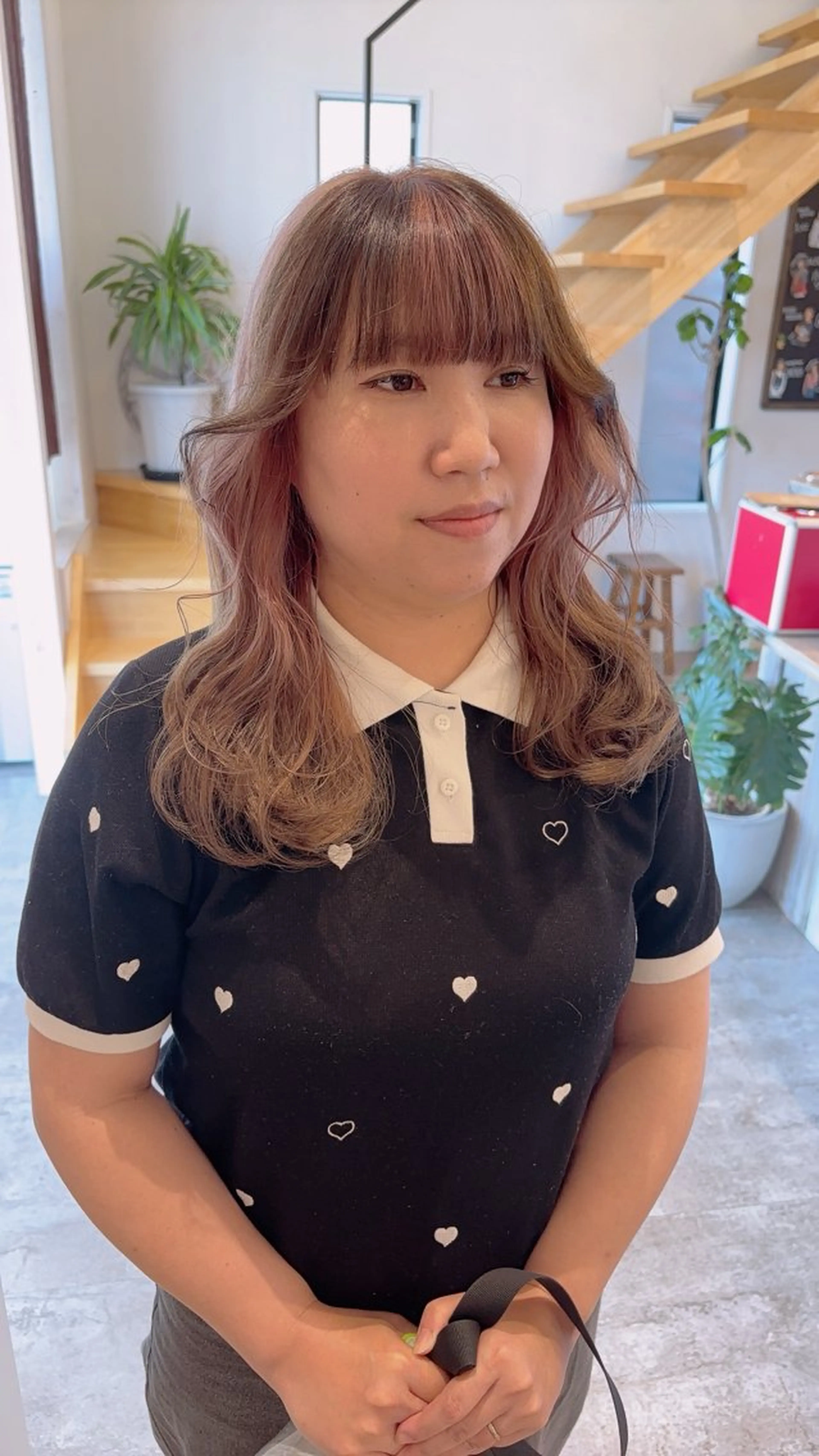 ミディアム mata-L23 かのんのヘアスタイル