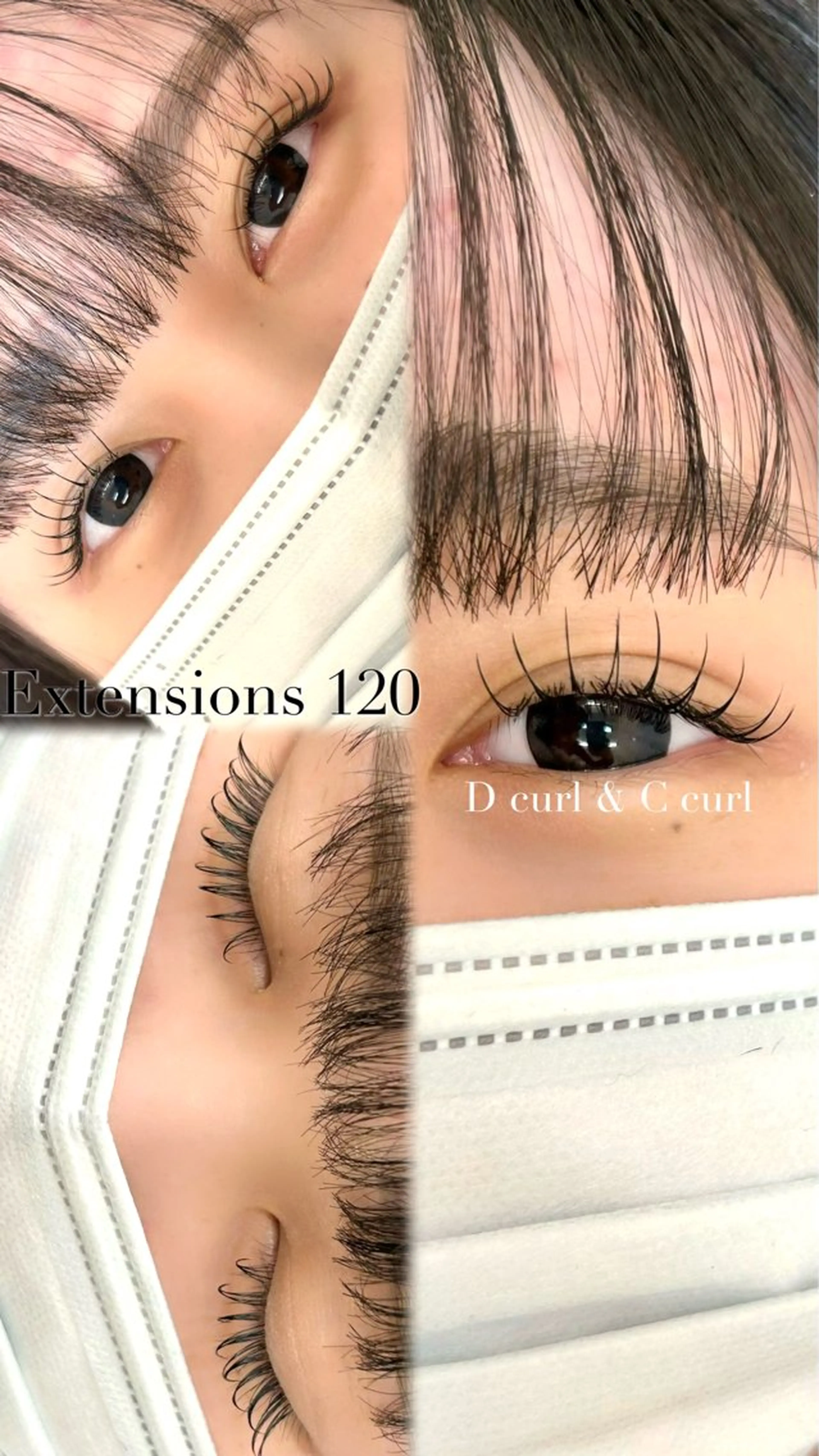 マツエク・マツパ 🤍 JURIのマツエク・マツパデザイン