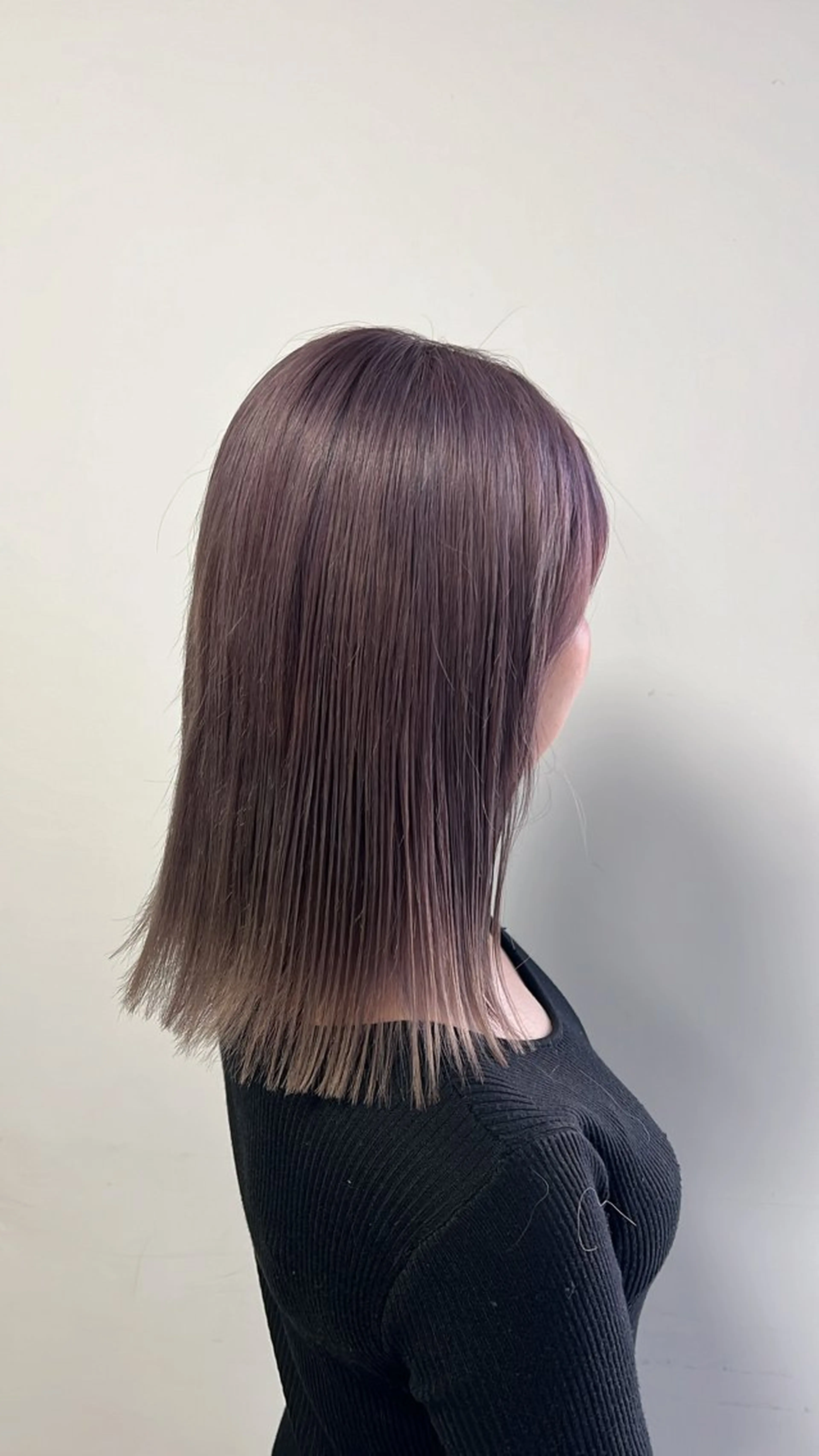 ミディアム ラベンダーベージュ 【Natural】 KURUMI🍒のヘアスタイル