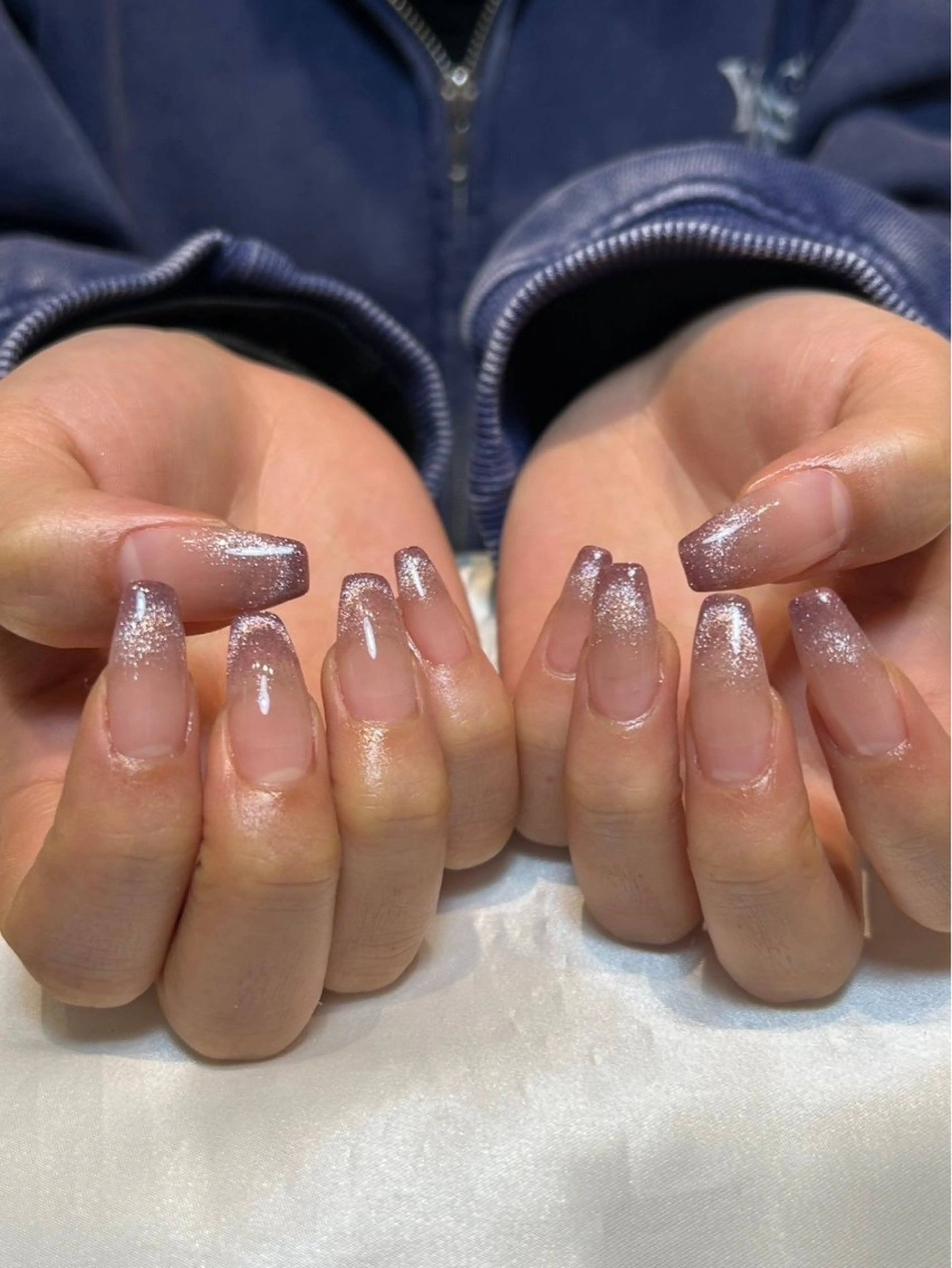 ネイル グラデーション マグネットネイル Nail Cupid 👼🏻misoraのネイルデザイン