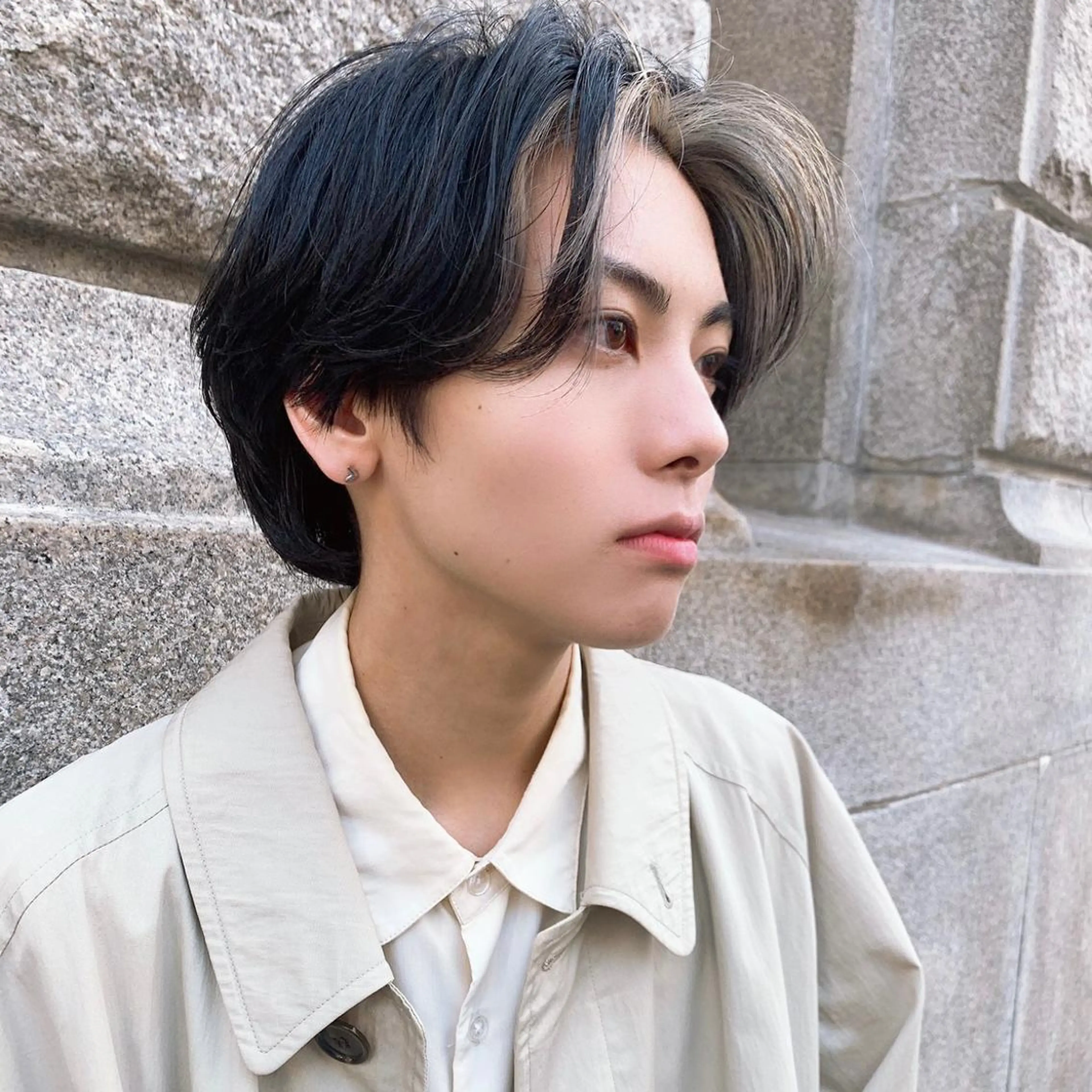 ショート メンズ CLUTCH天王寺 西藤遥河のヘアスタイル