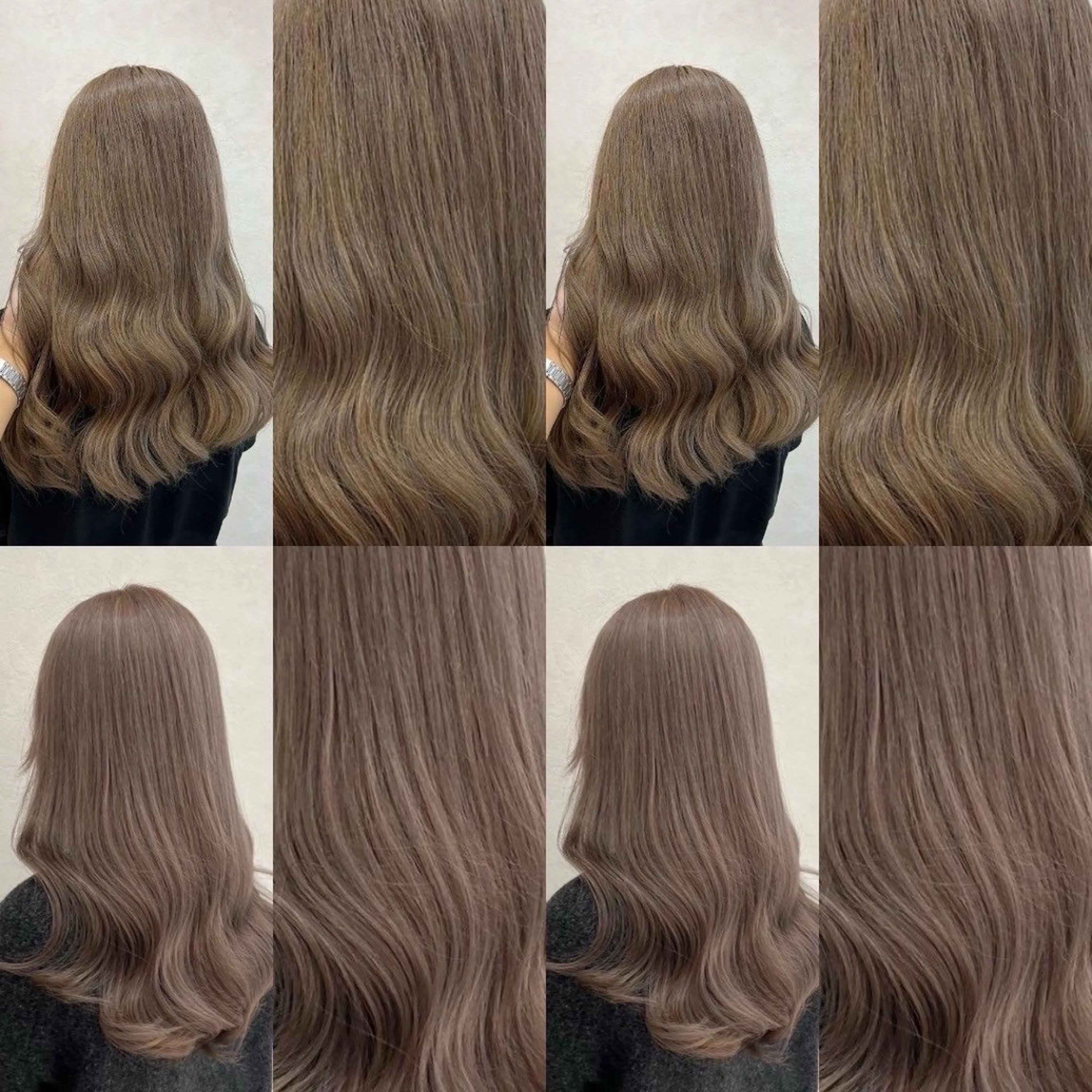 ロング カラー ヘアカラー ✨韓国艶髪✨ケア ブリーチ🫧アキラのヘアスタイル