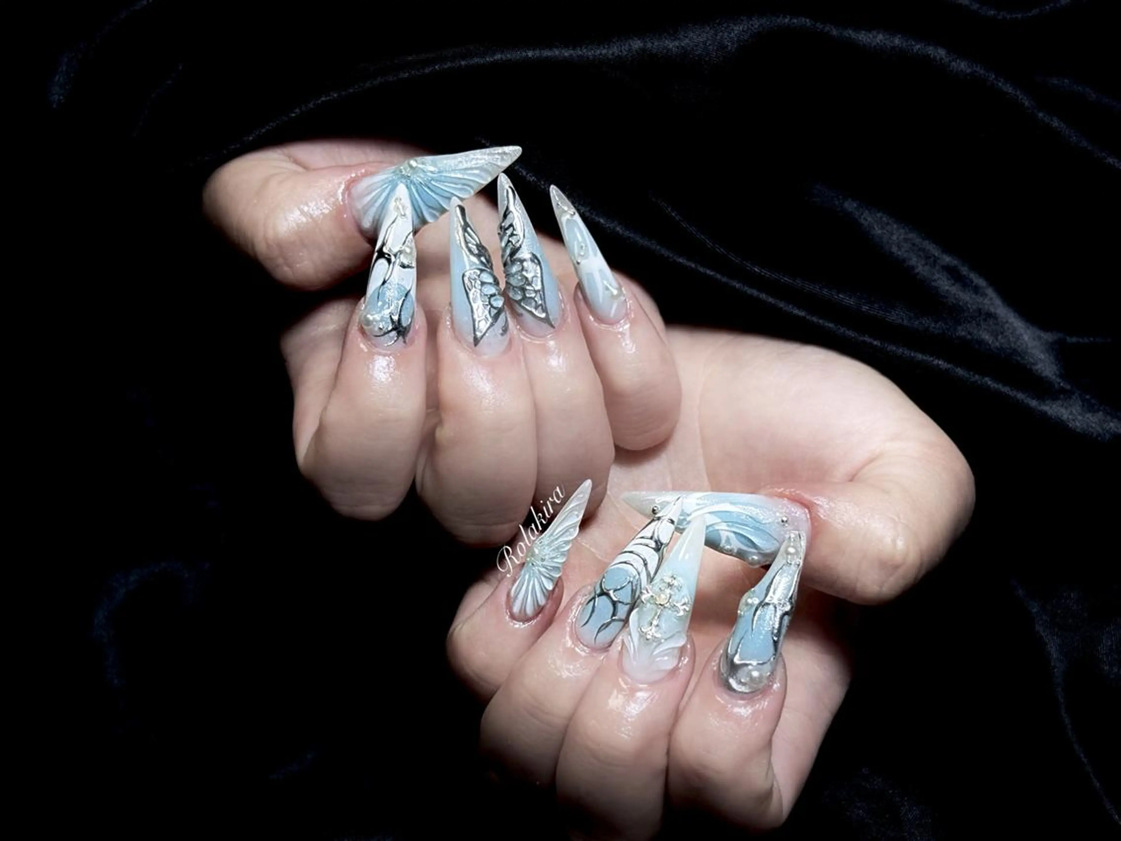 【長さだし】持ち込みデザイン180分(パーツ付け放題) ¥16880→¥4980の写真