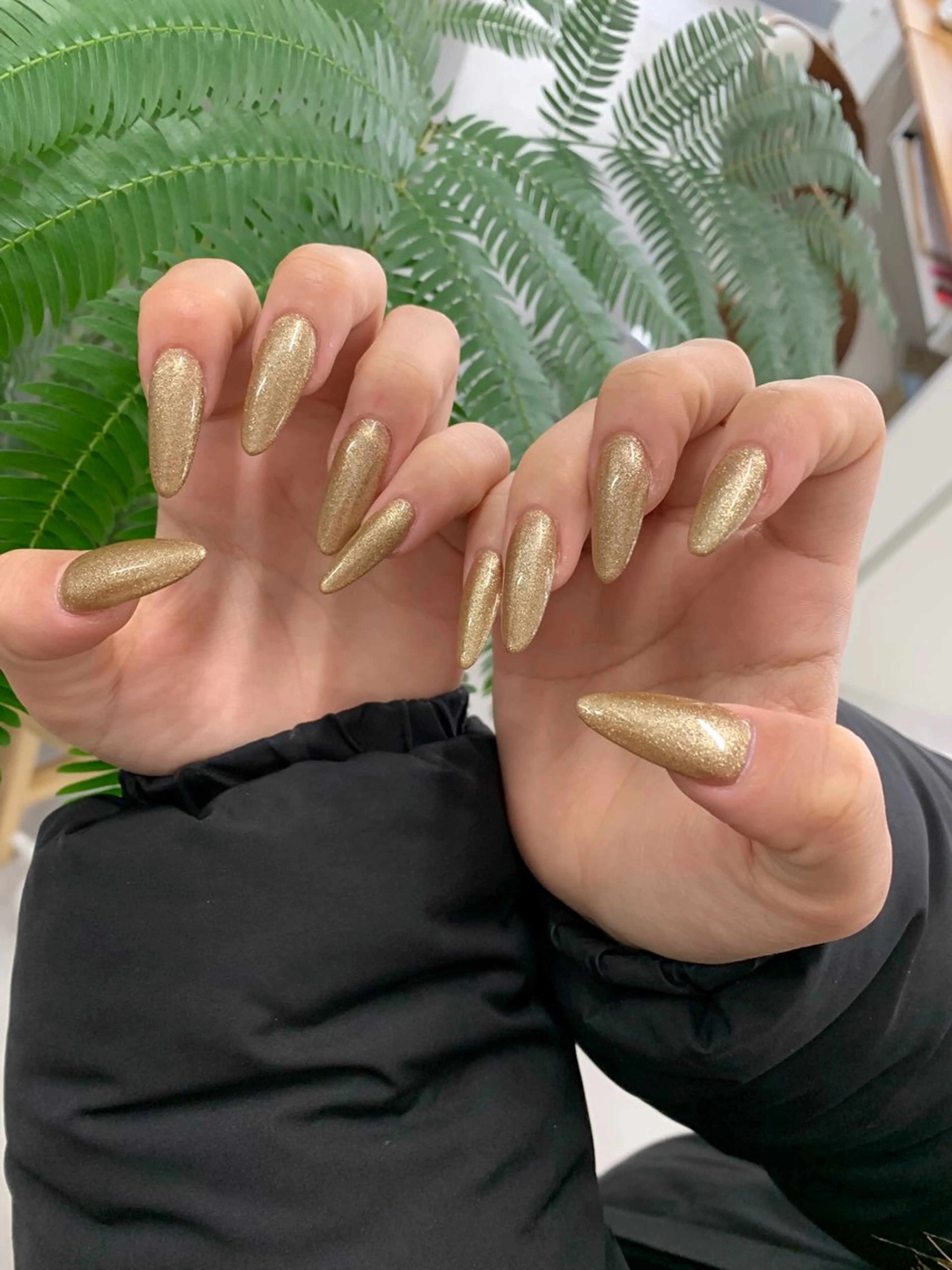 ネイル ジェルネイル ラメ(グリッター) ワンカラーネイル ソフトジェル ネイルチップ ベターネイル 浅草橋のネイルデザイン