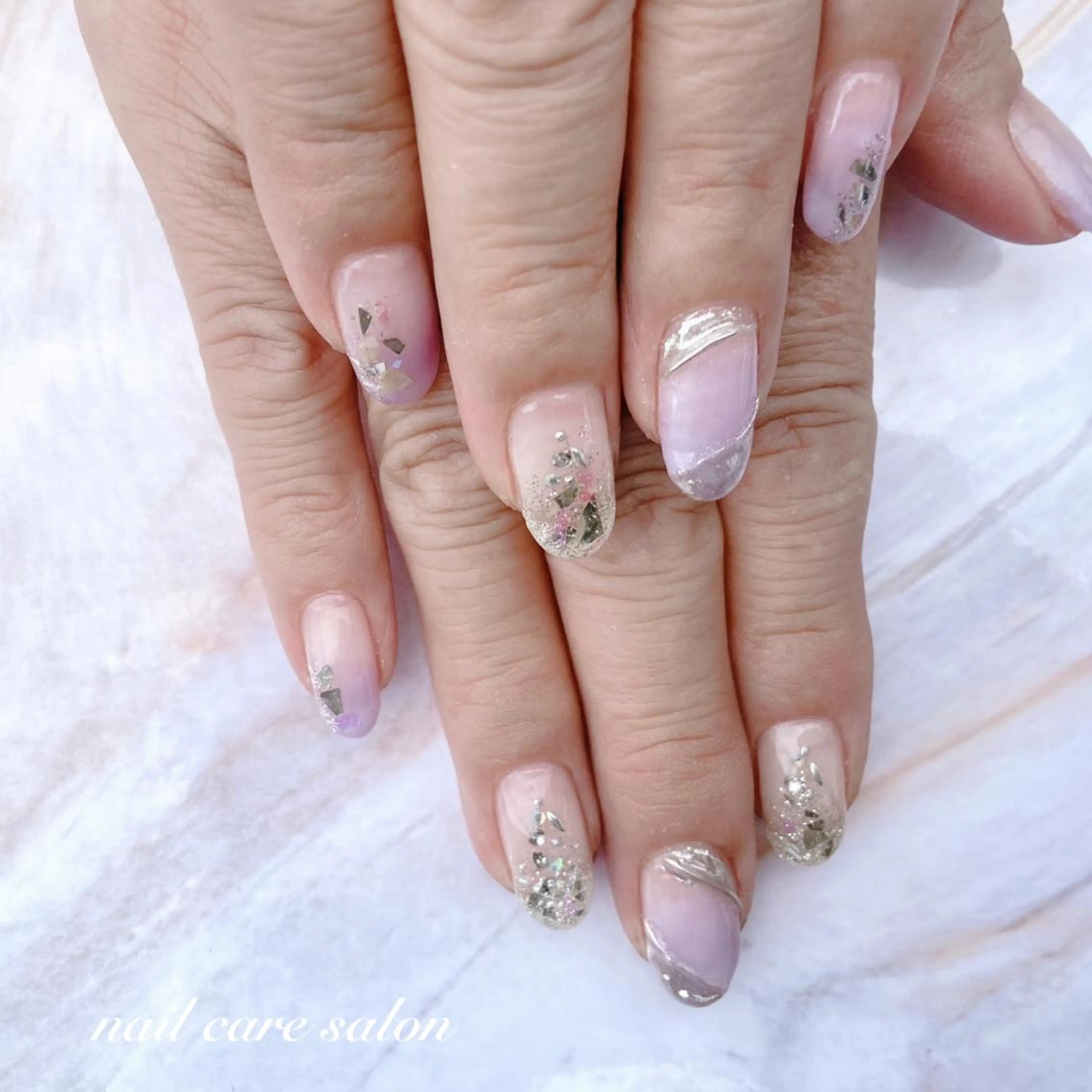 ネイル ニュアンスネイル ネイルケアサロン Junのネイルデザイン