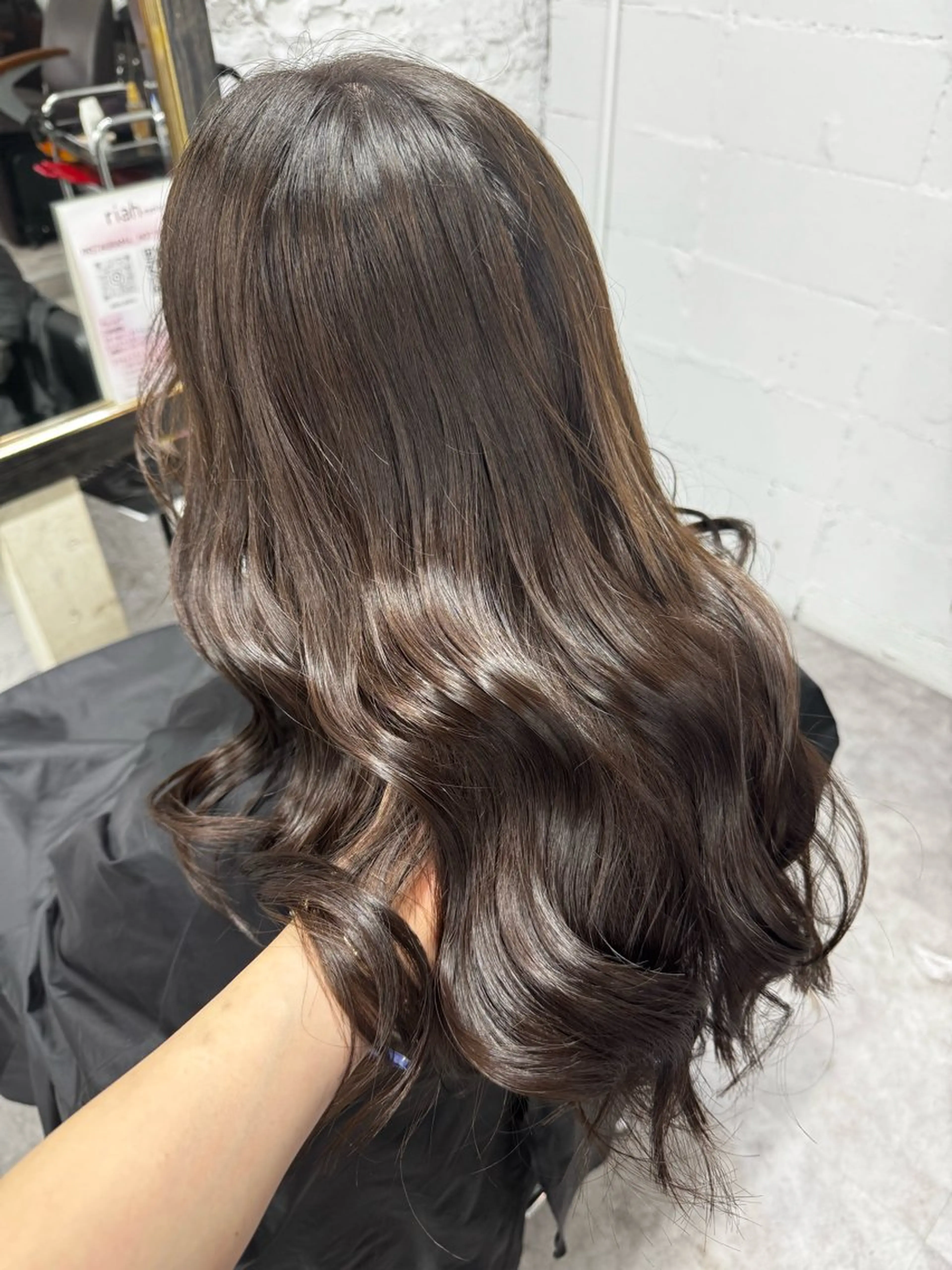 ロング カット ヘアカラー ダブルカラー✨️ 五島桜樫のヘアスタイル