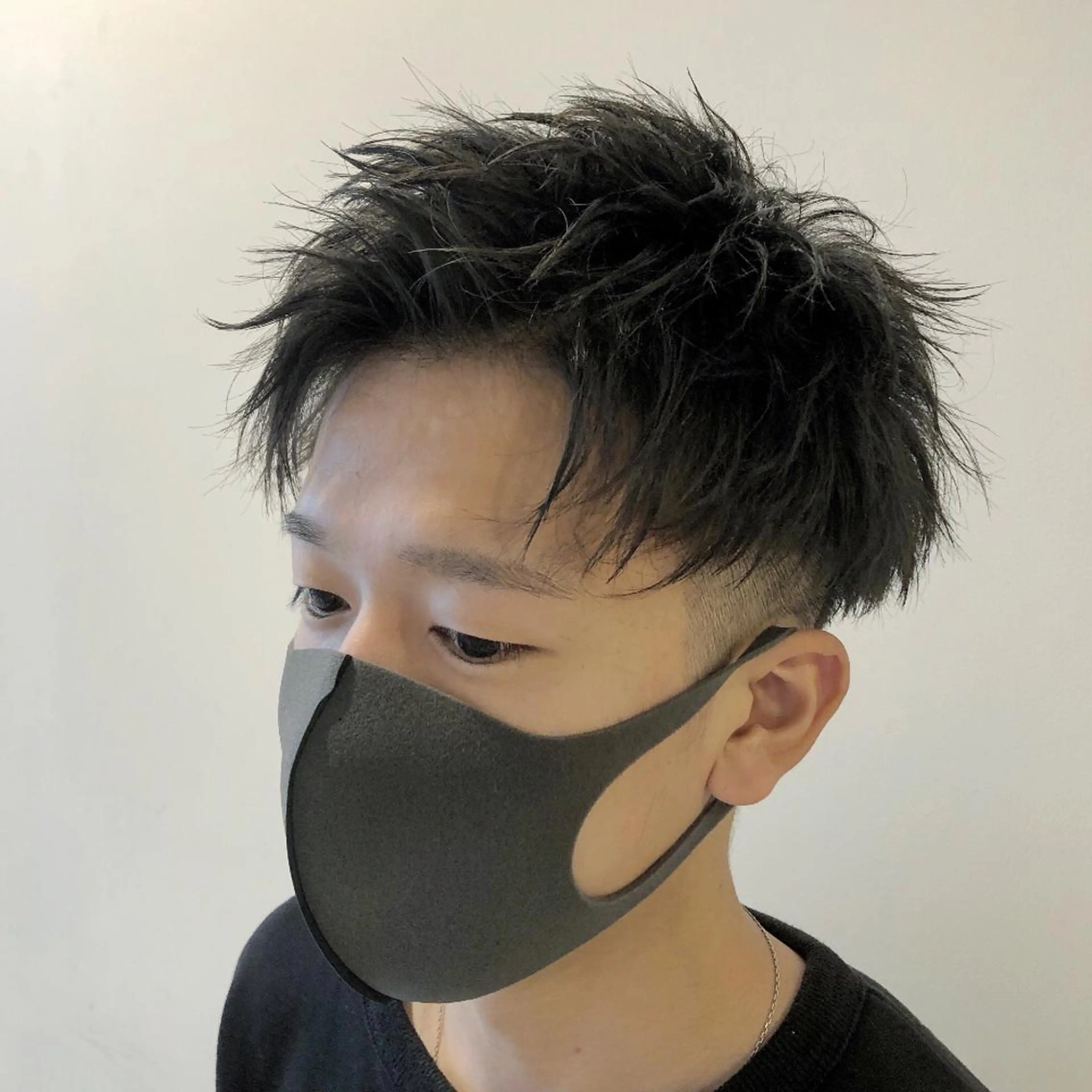 ショート ヘアアレンジ メンズ 美容室sand 横浜のヘアスタイル