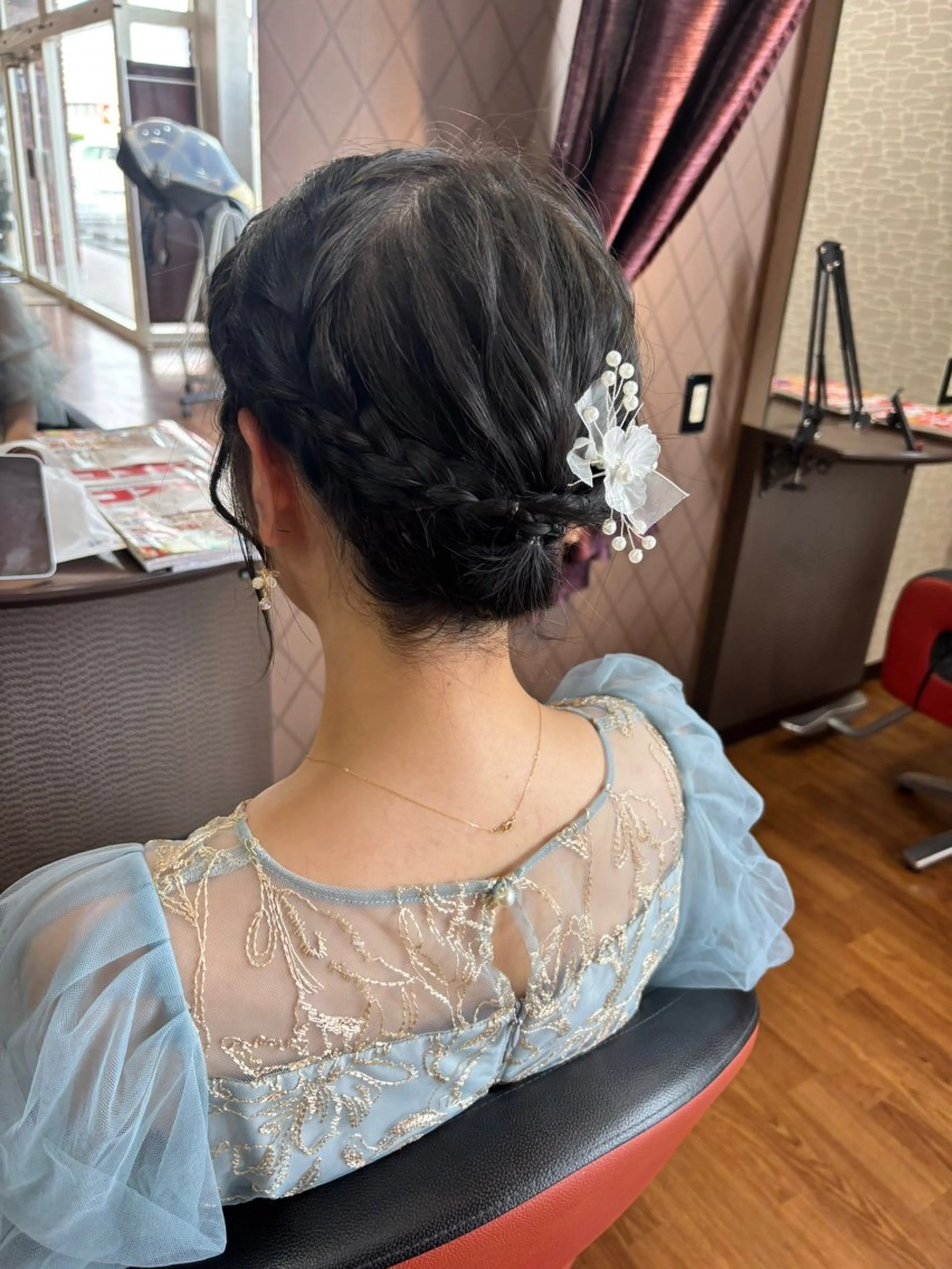 ヘアアレンジ 飛彈 優風のヘアスタイル