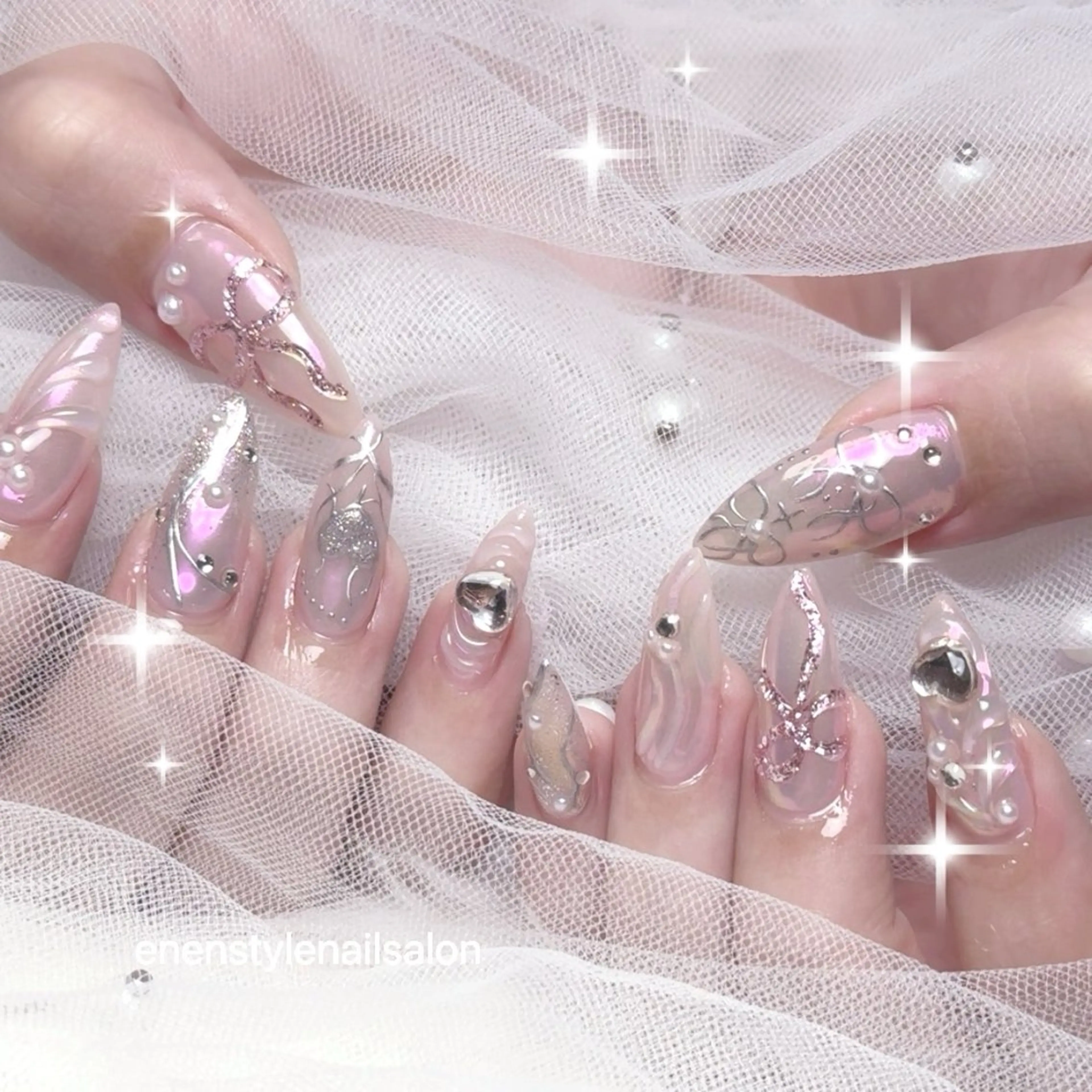 ネイル ハンドネイル 🐾enen style 🐾のネイルデザイン