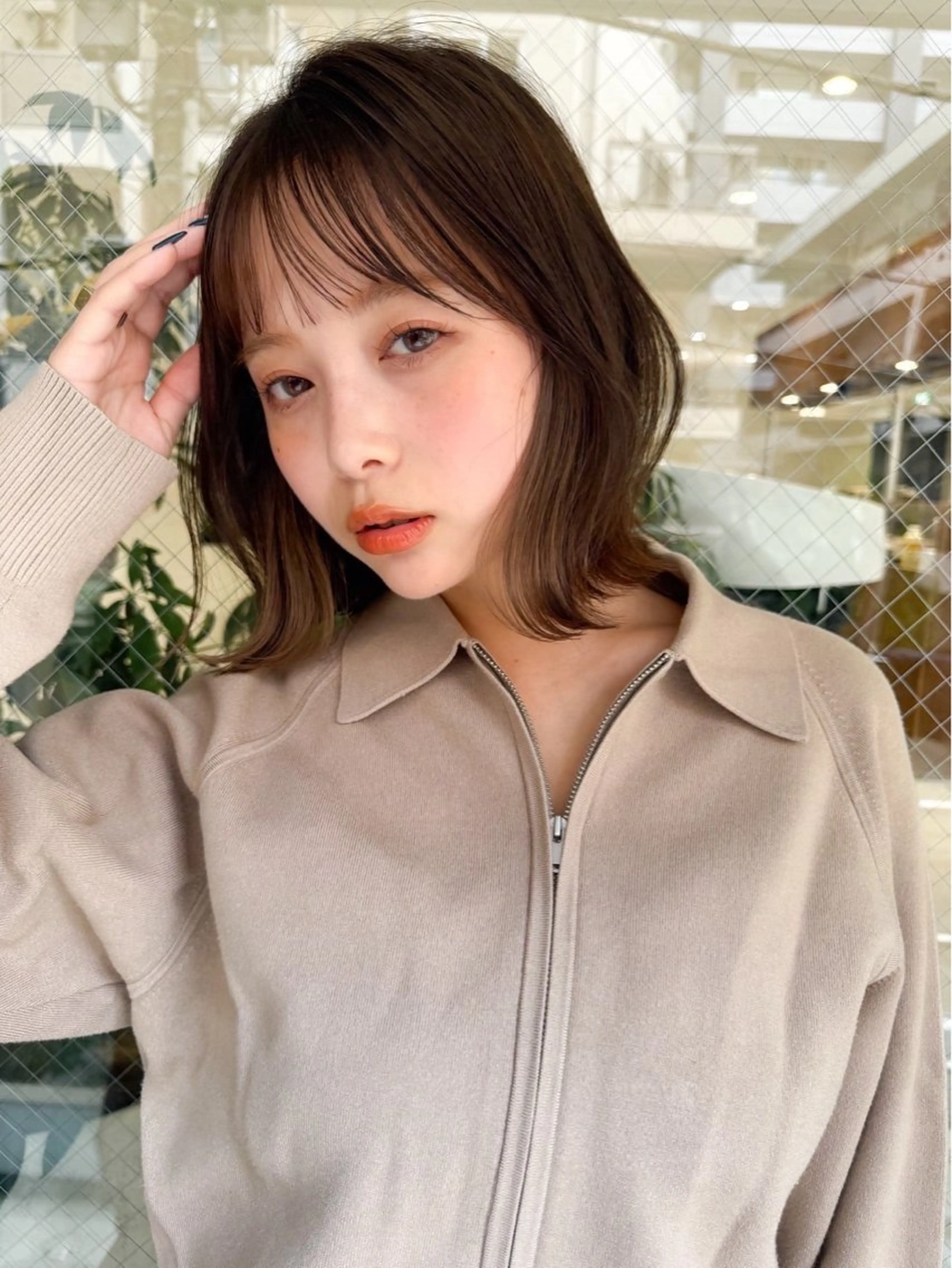 ショート カラー ヘアアレンジ ヘアカラー 🫧透明感カラー/ 艶カラー🫧namiのヘアスタイル