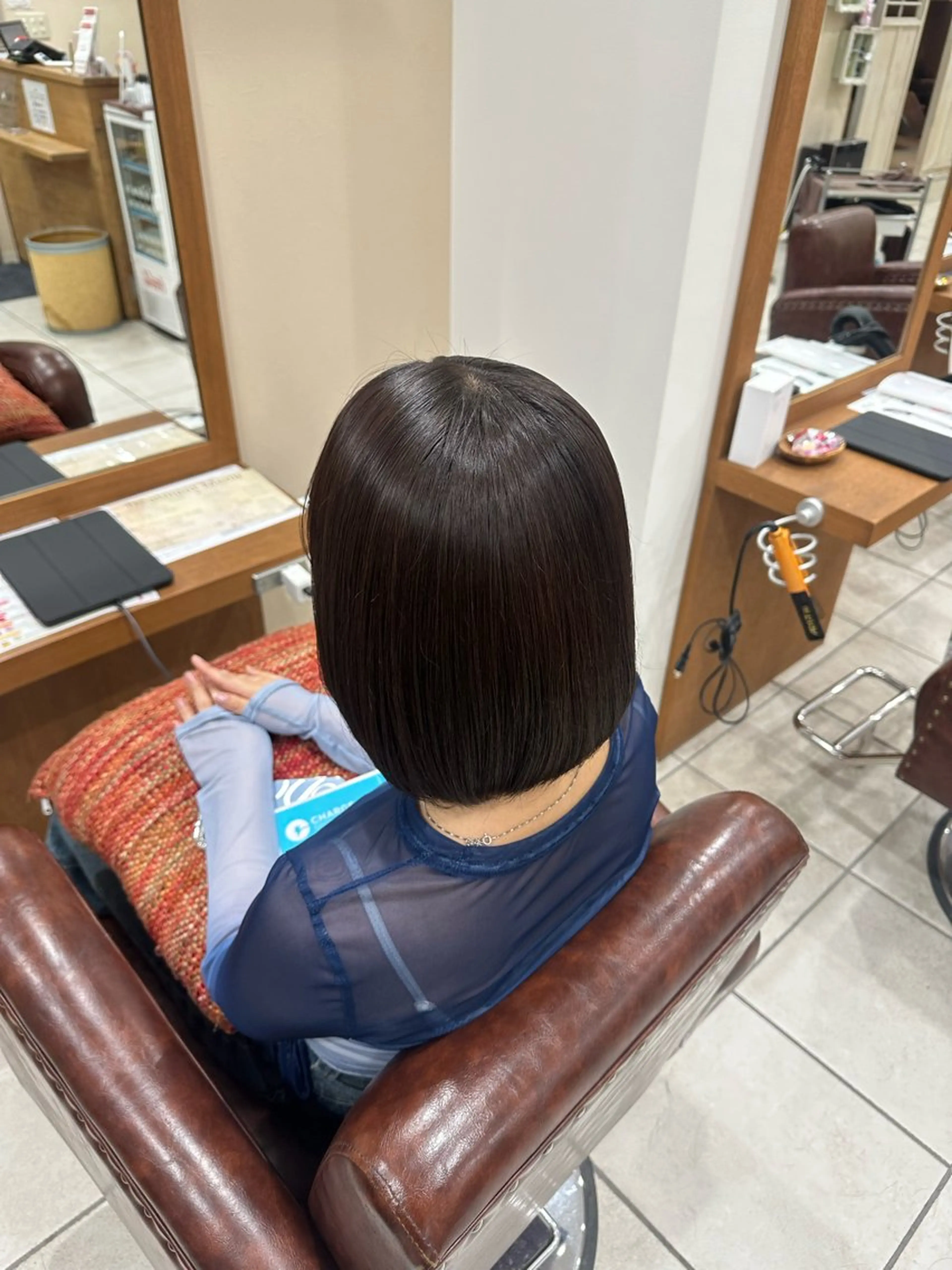 ショート カラー 種村 彩乃のヘアスタイル