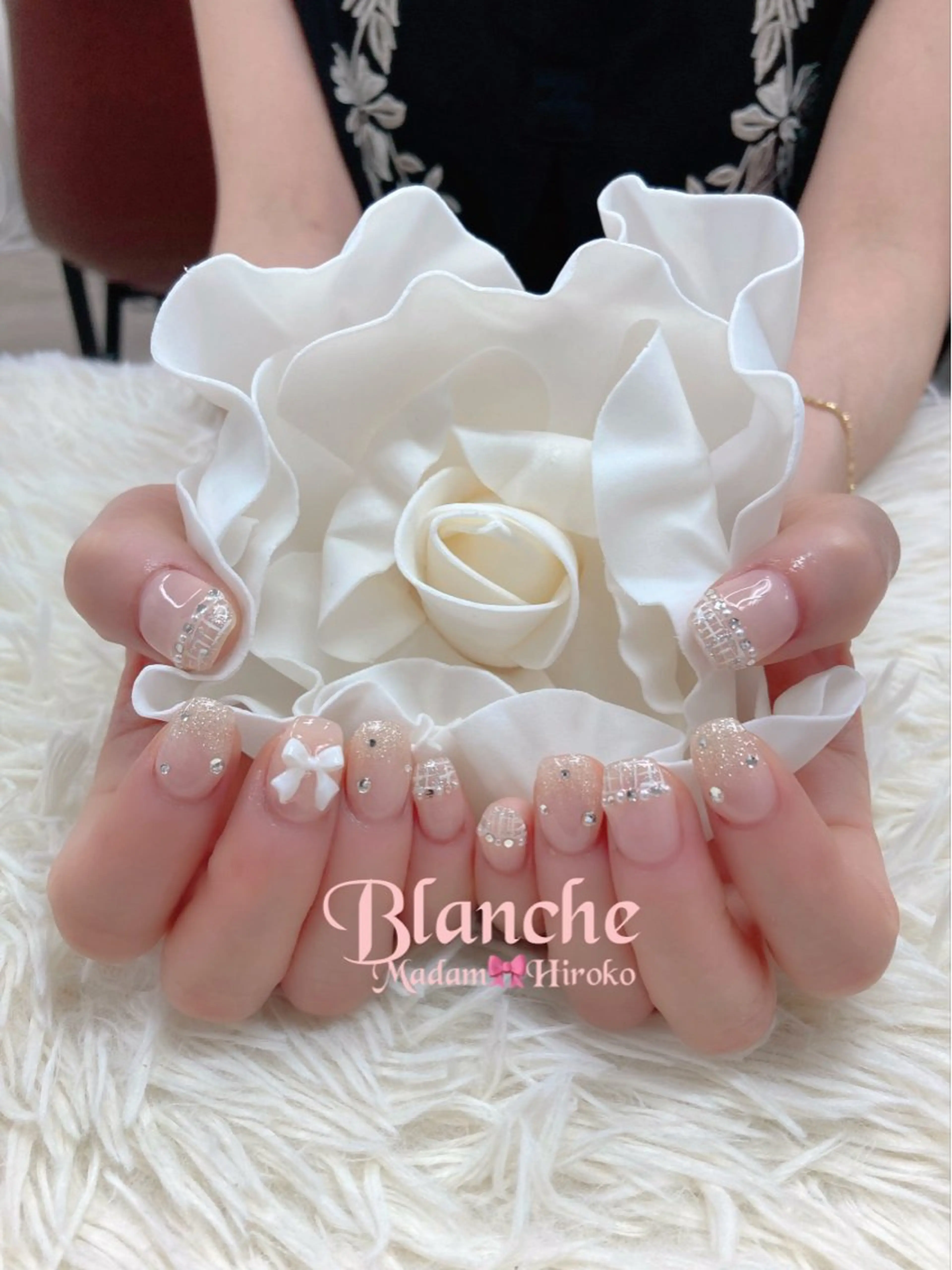 ネイル ガーリー Lianネイル 寛子Lianのネイルデザイン