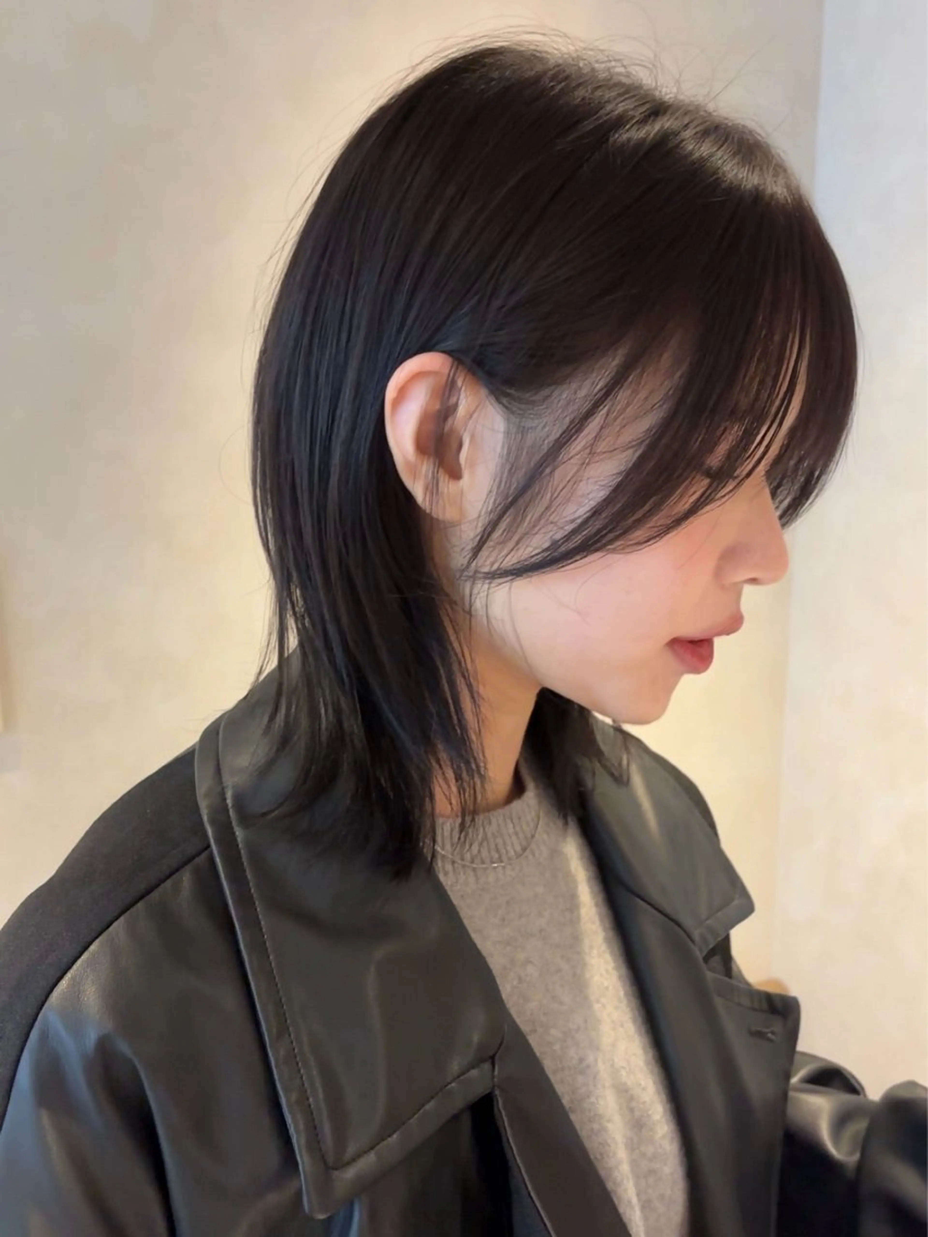 ミディアム カラー カット ヘアカラー トリートメント ウメダナオヤ/ くびれヘア✨のヘアスタイル