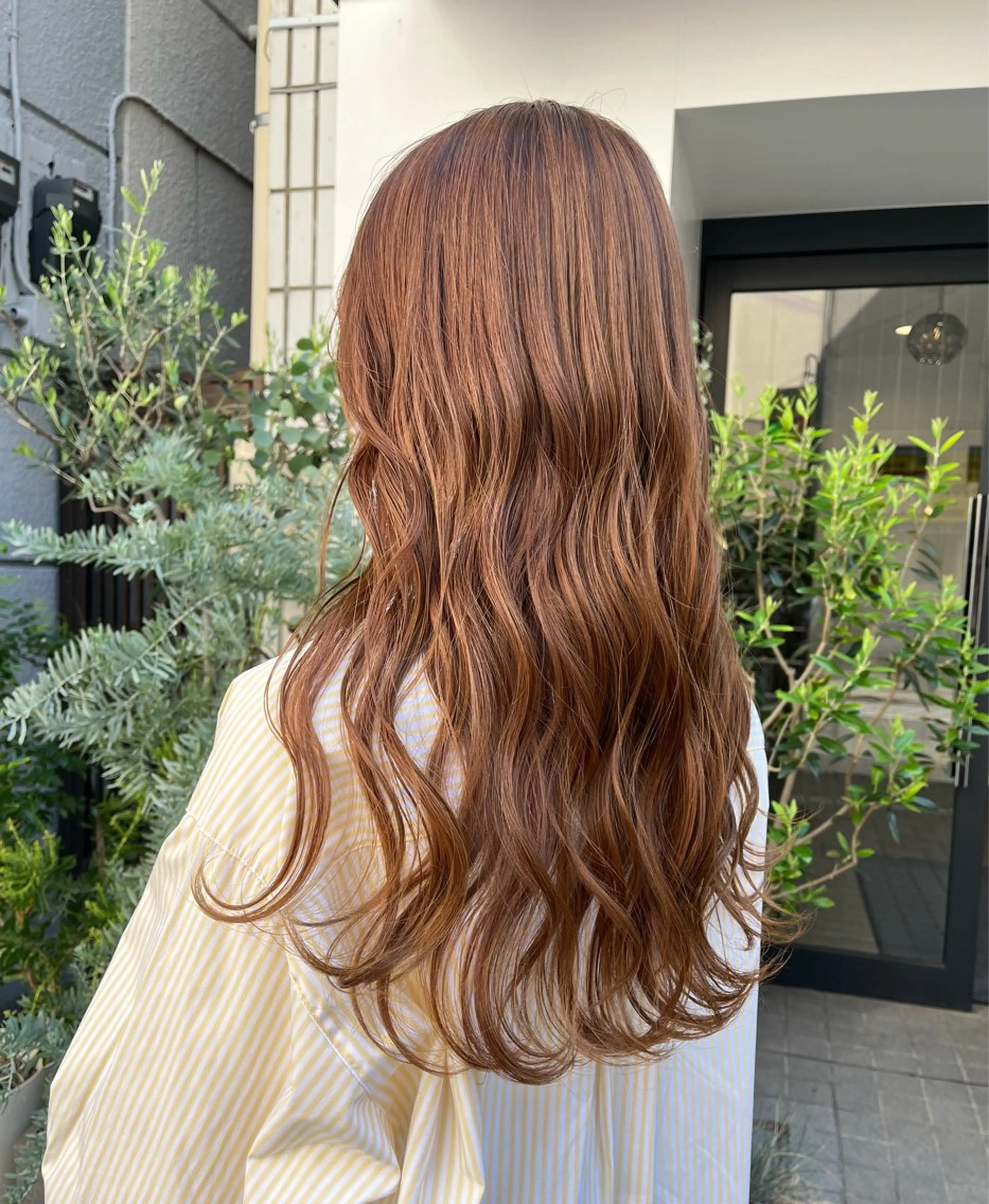 ロング カラー ブラウンカラー ヘアカラー レイヤー/艶カラー/ KIHO🥥︎のヘアスタイル