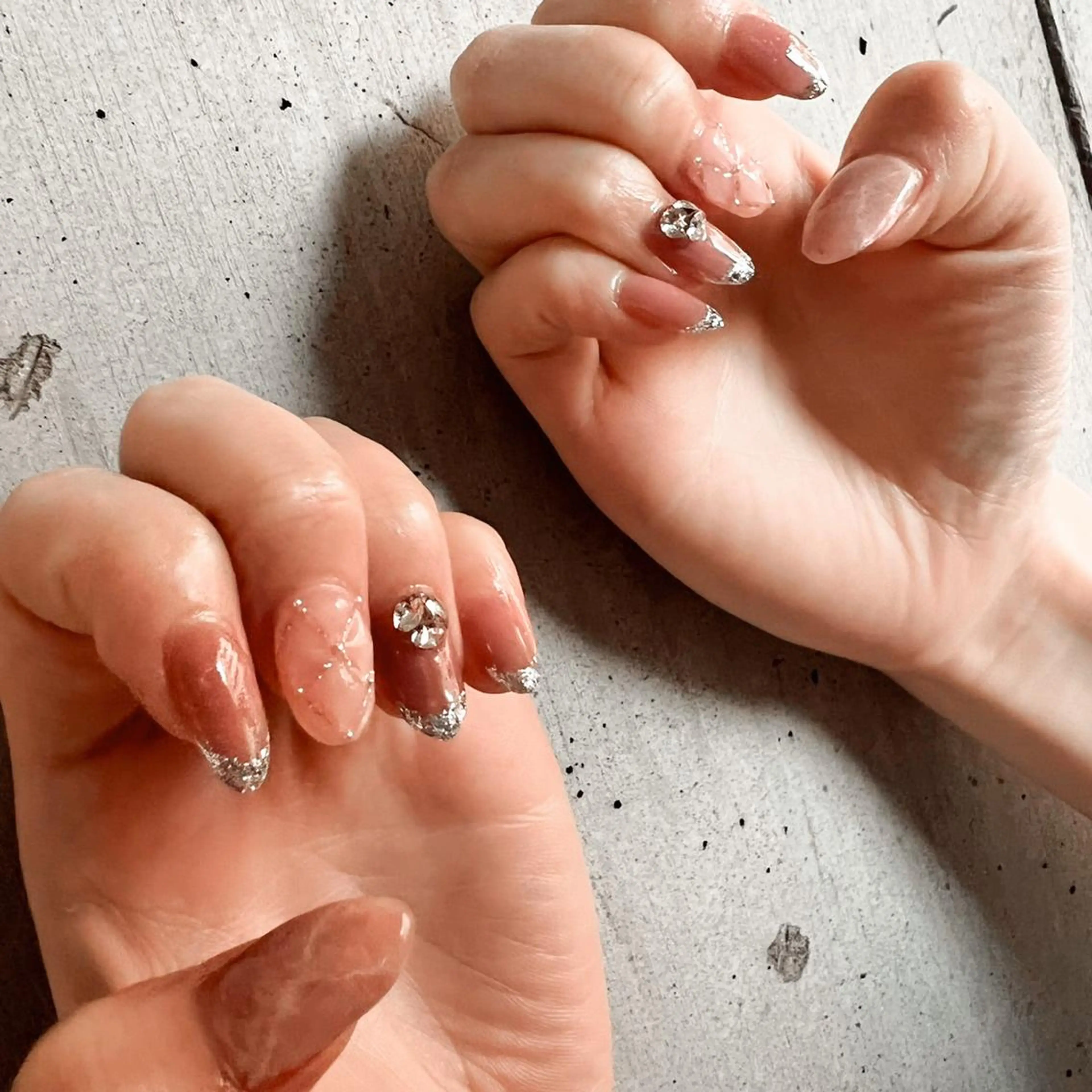 ネイル ハンドネイル 長谷川 奈緒美のネイルデザイン