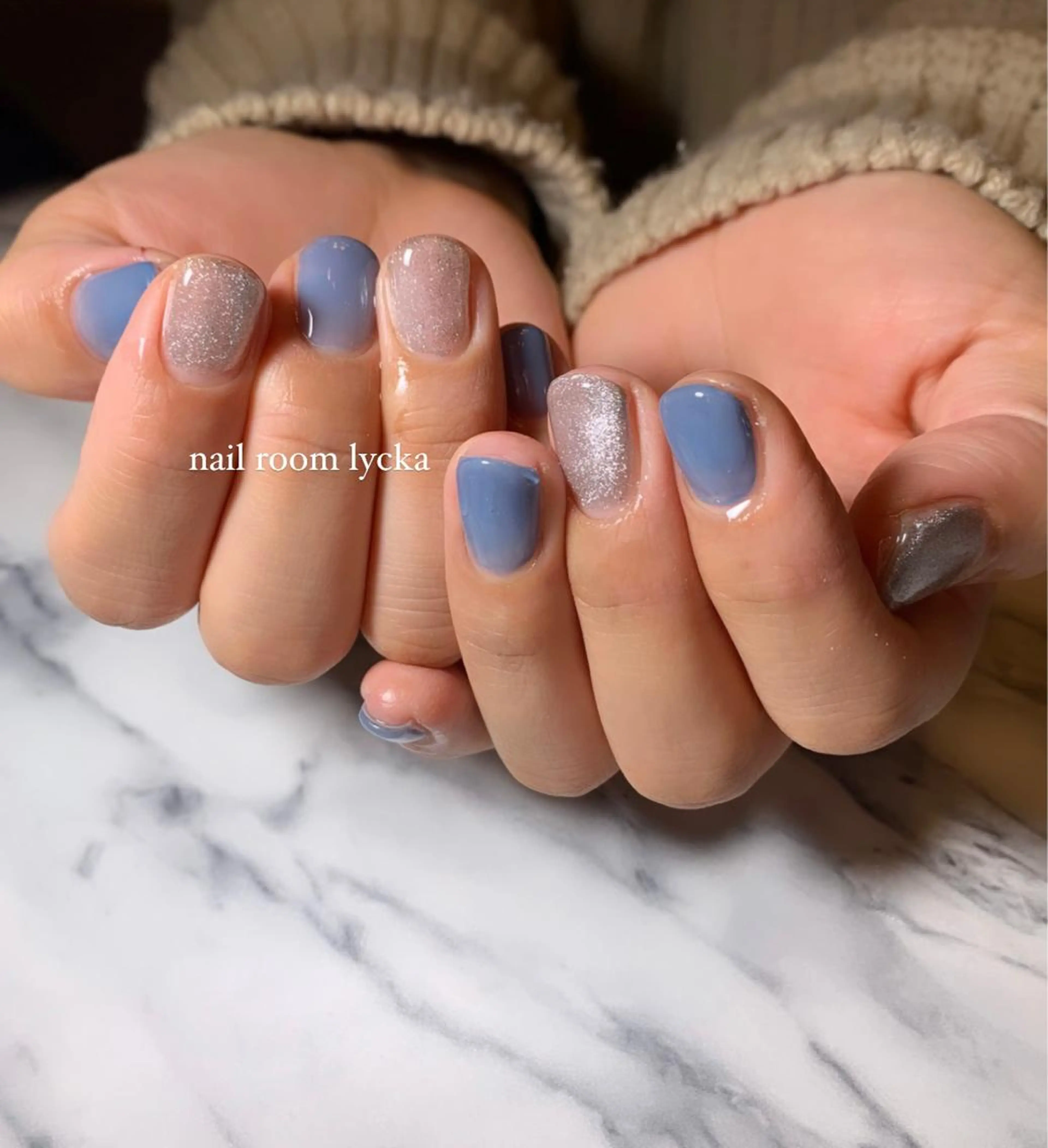 ネイル ﾈｲﾙﾙｰﾑﾘｯｶ 𝐦𝐚𝐲𝐮のネイルデザイン