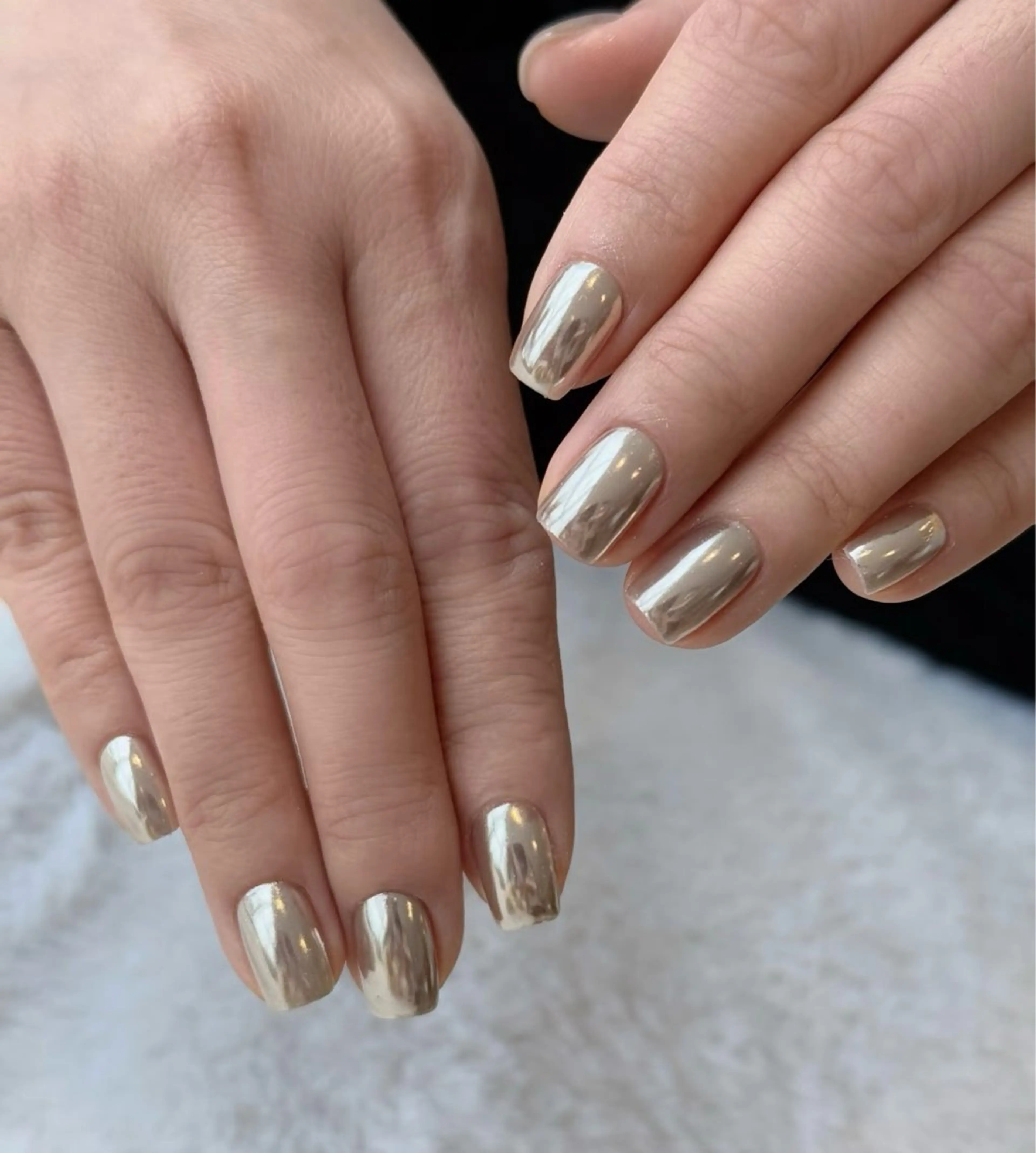 ネイル ハンドネイル Kaka_ パラジェル、長さだしのネイルデザイン