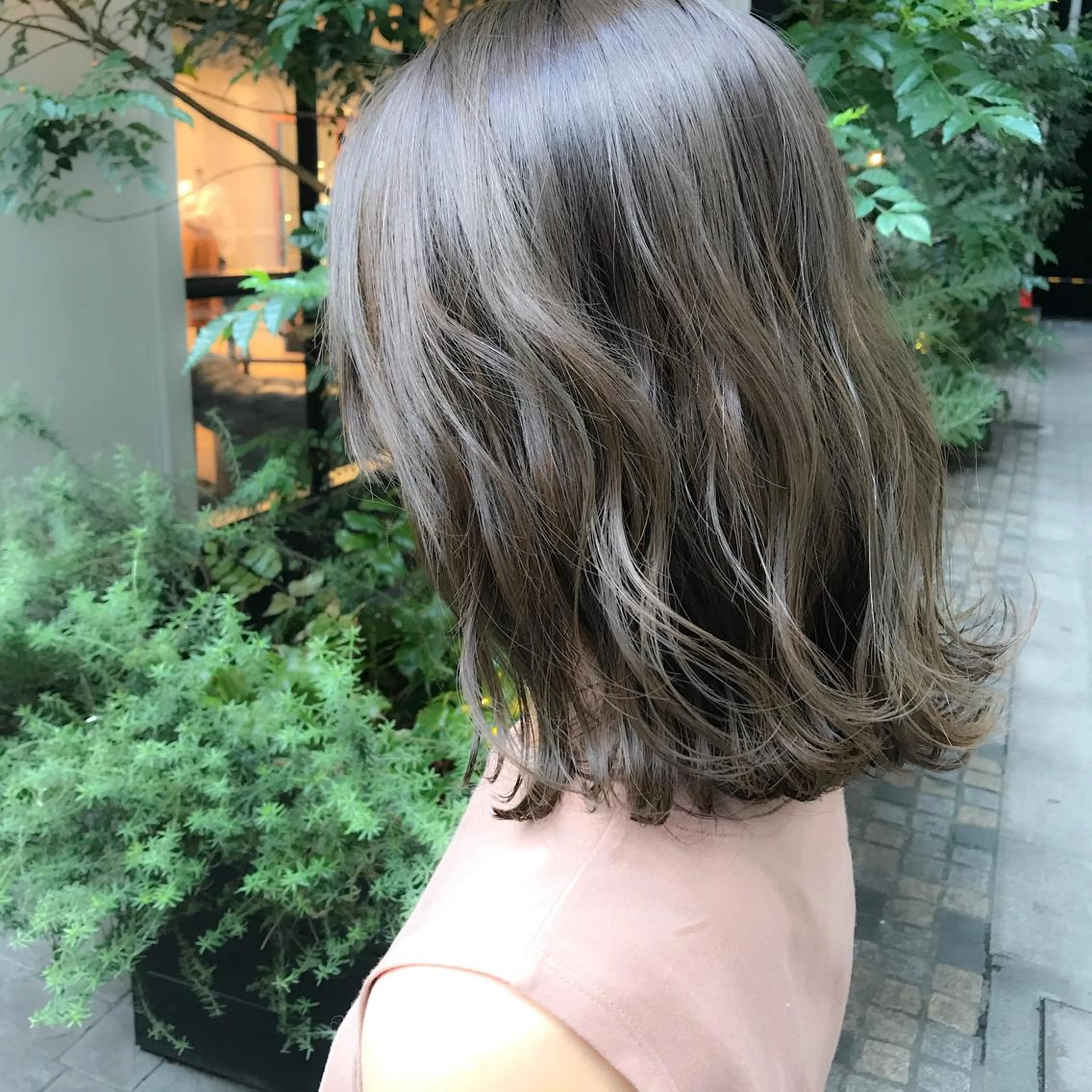 ミディアム LOMA🇰🇷 銀座クボタのヘアスタイル