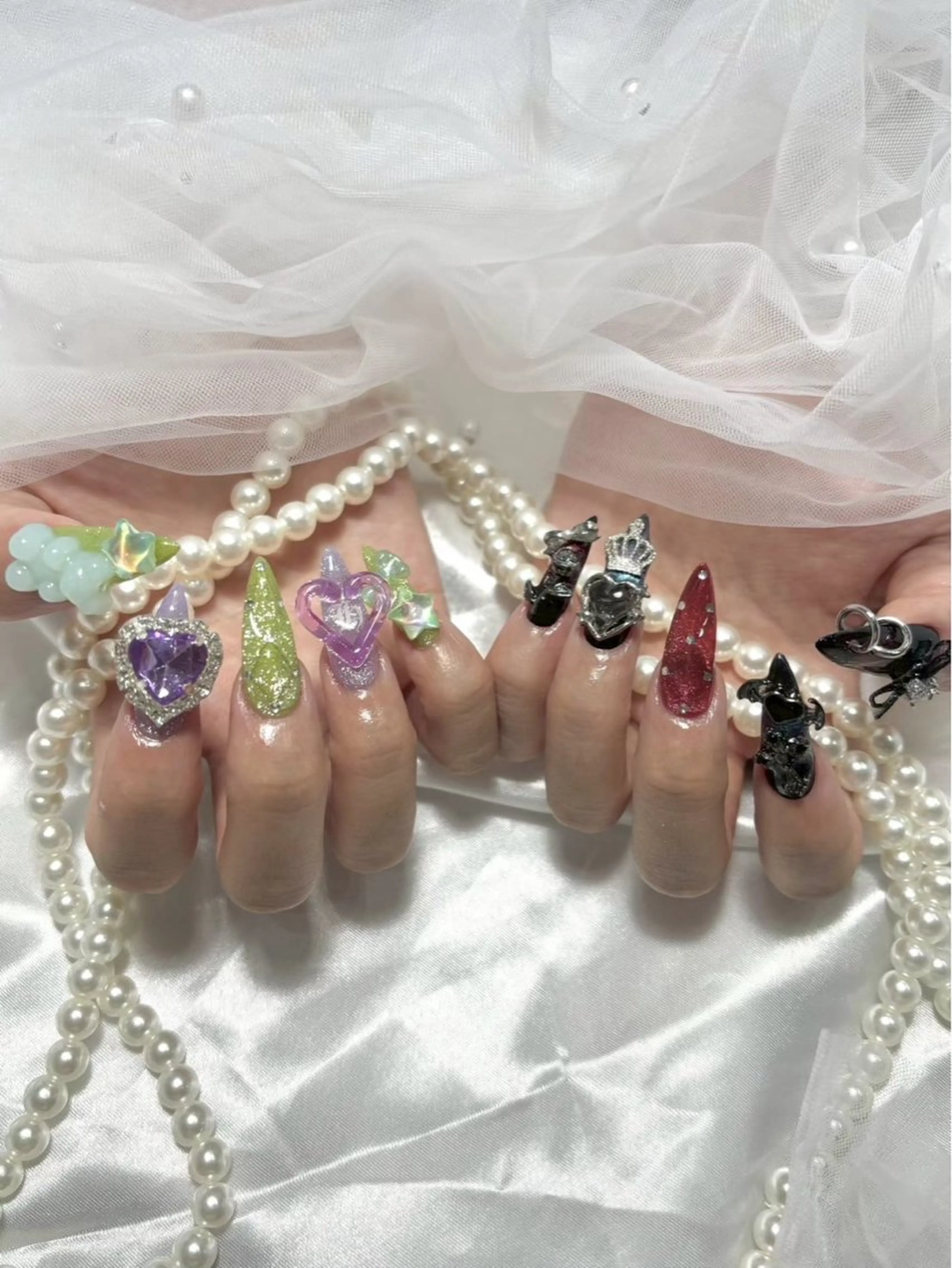 ネイル ハンドネイル -ému- k.oのネイルデザイン