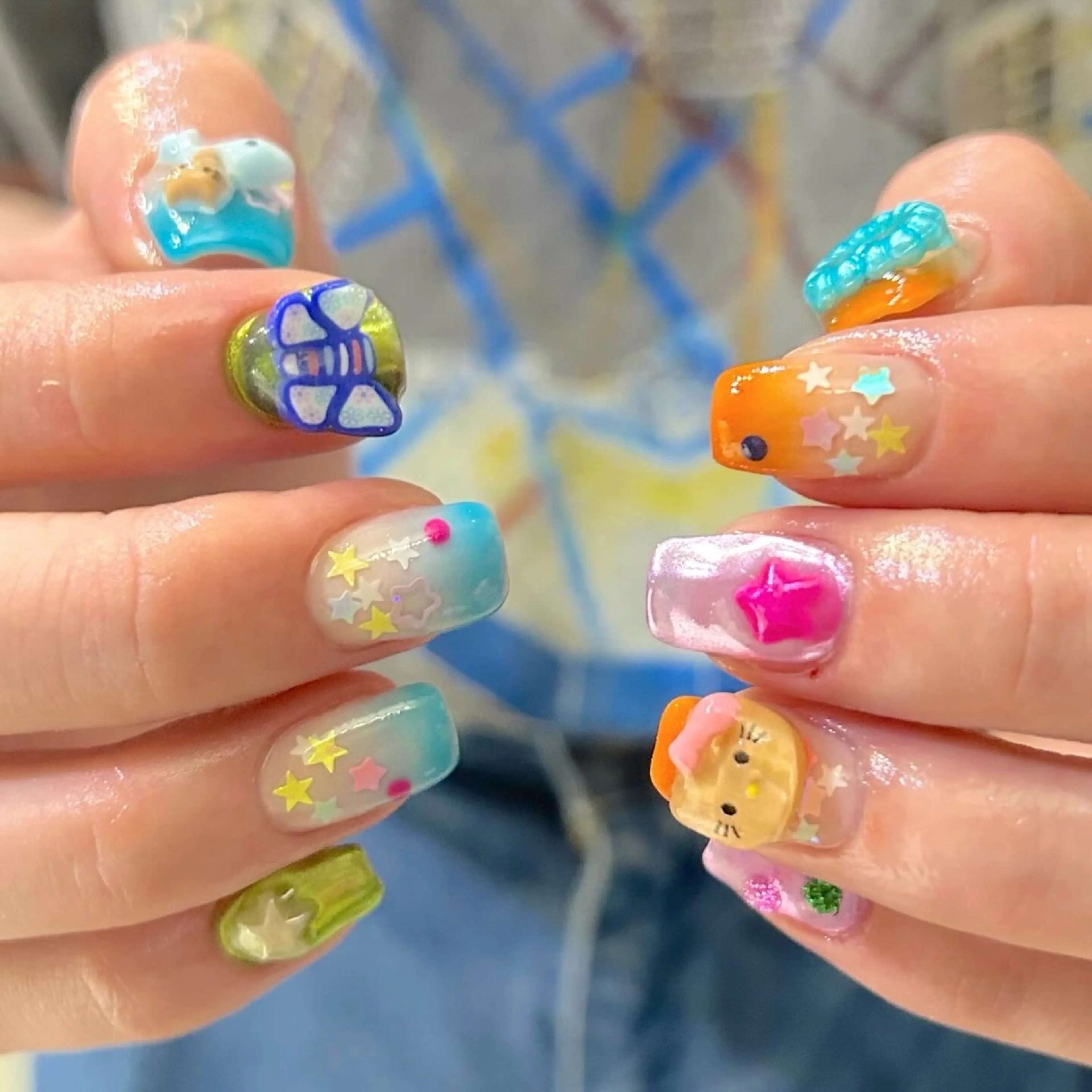 ネイル シェリーラメール akiraのネイルデザイン