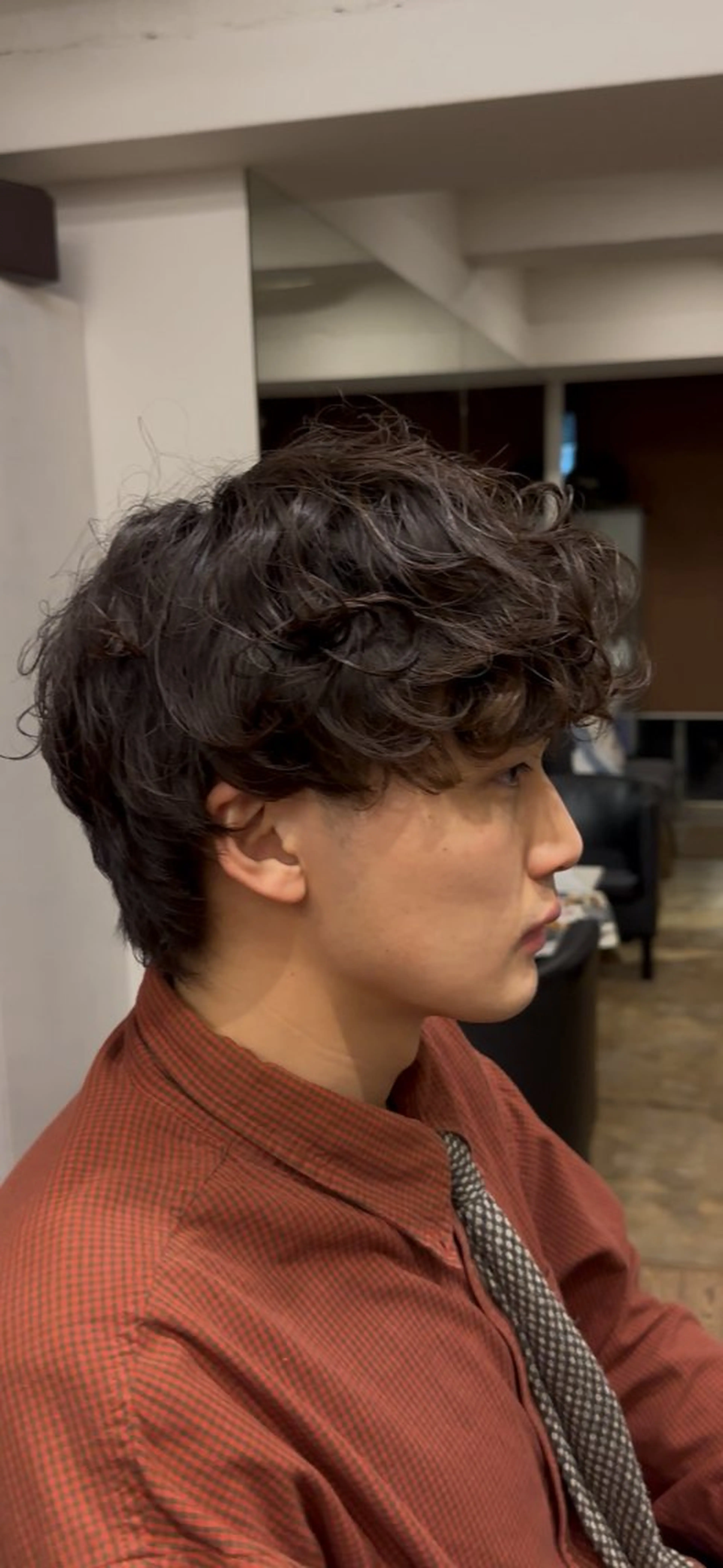 ショート メンズ パーマ カットモデル募集中✨ そや　こうせいのヘアスタイル