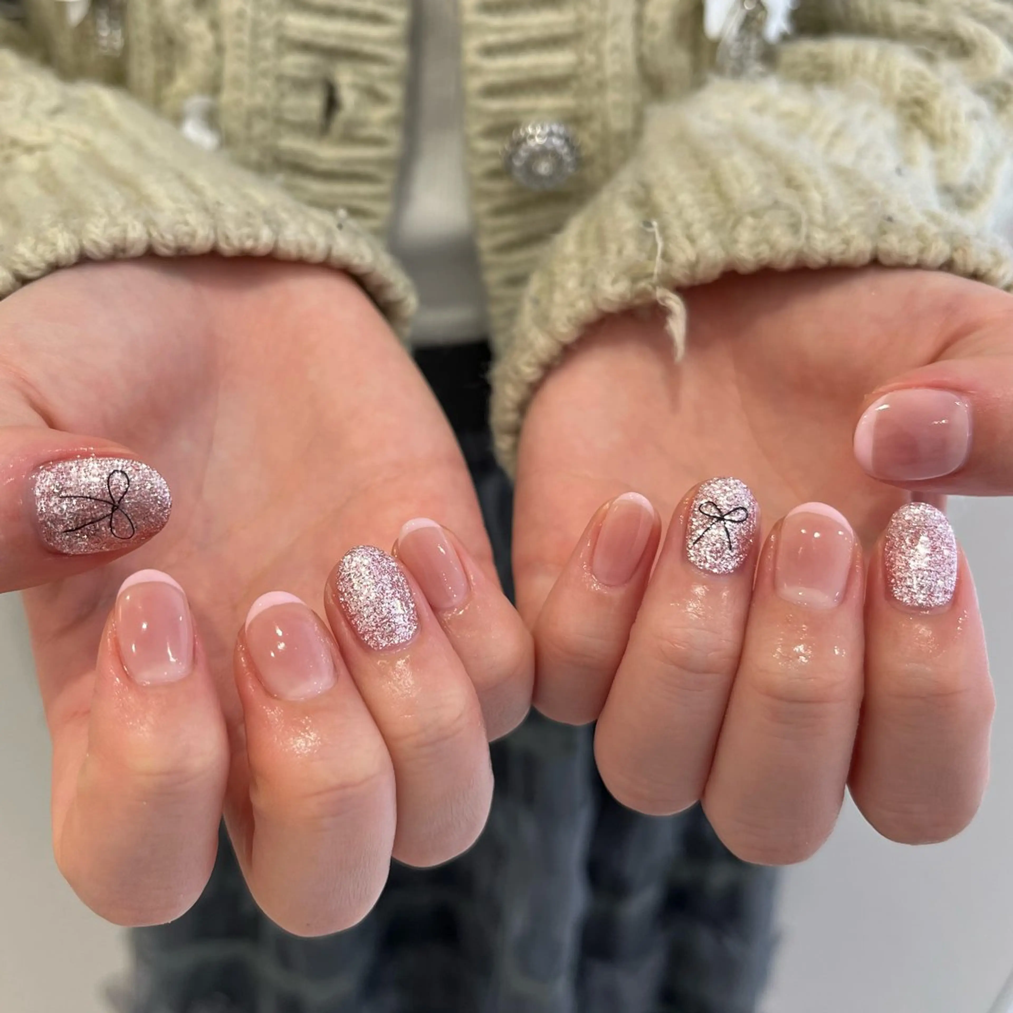 ネイル 持ち込み ハンドネイル 杏花梨 ROCCOnailのネイルデザイン