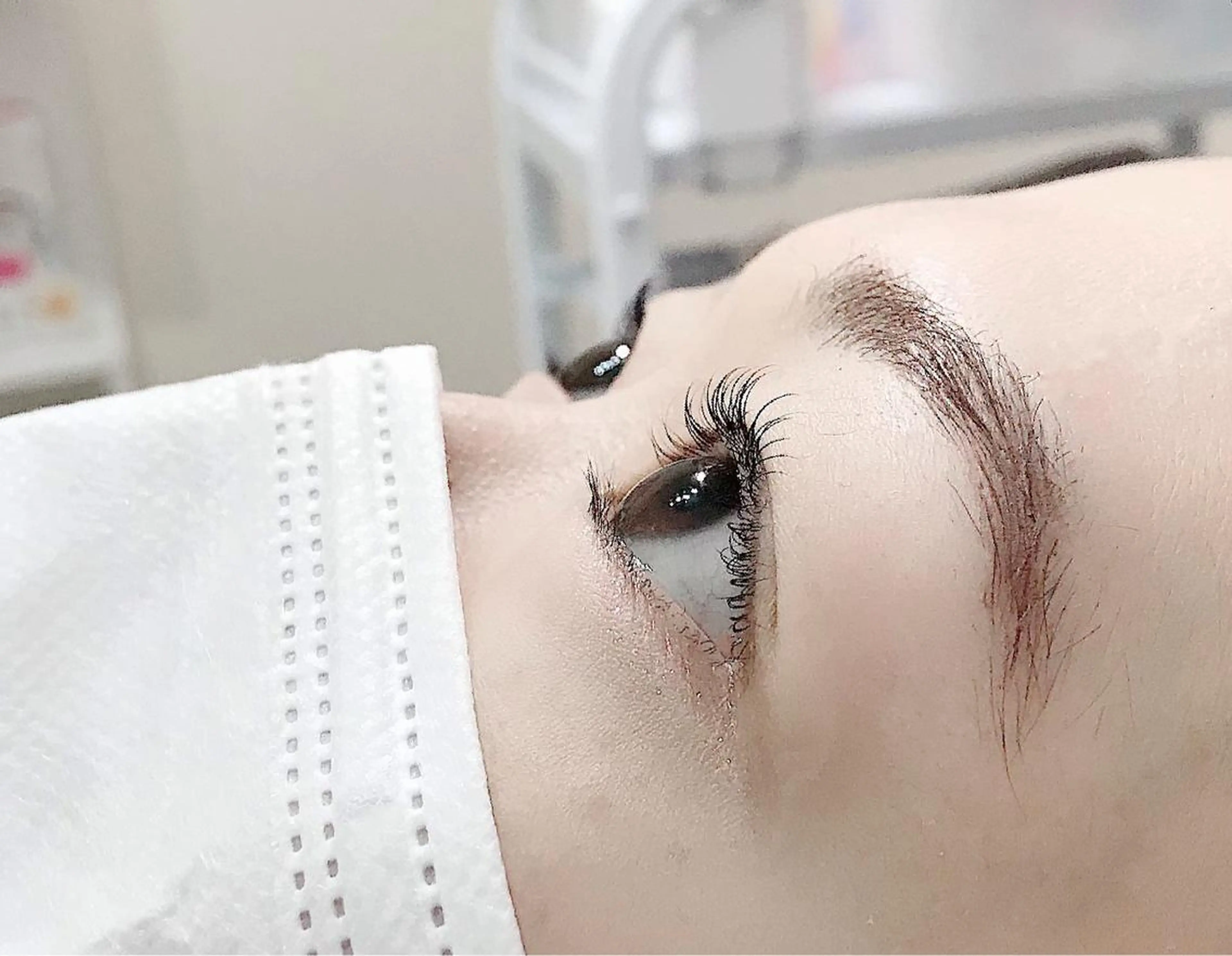 マツエク・マツパ Cカール Lカール 一重×まつ毛パーマ マツパ eyelash presh yukaのマツエク・マツパデザイン