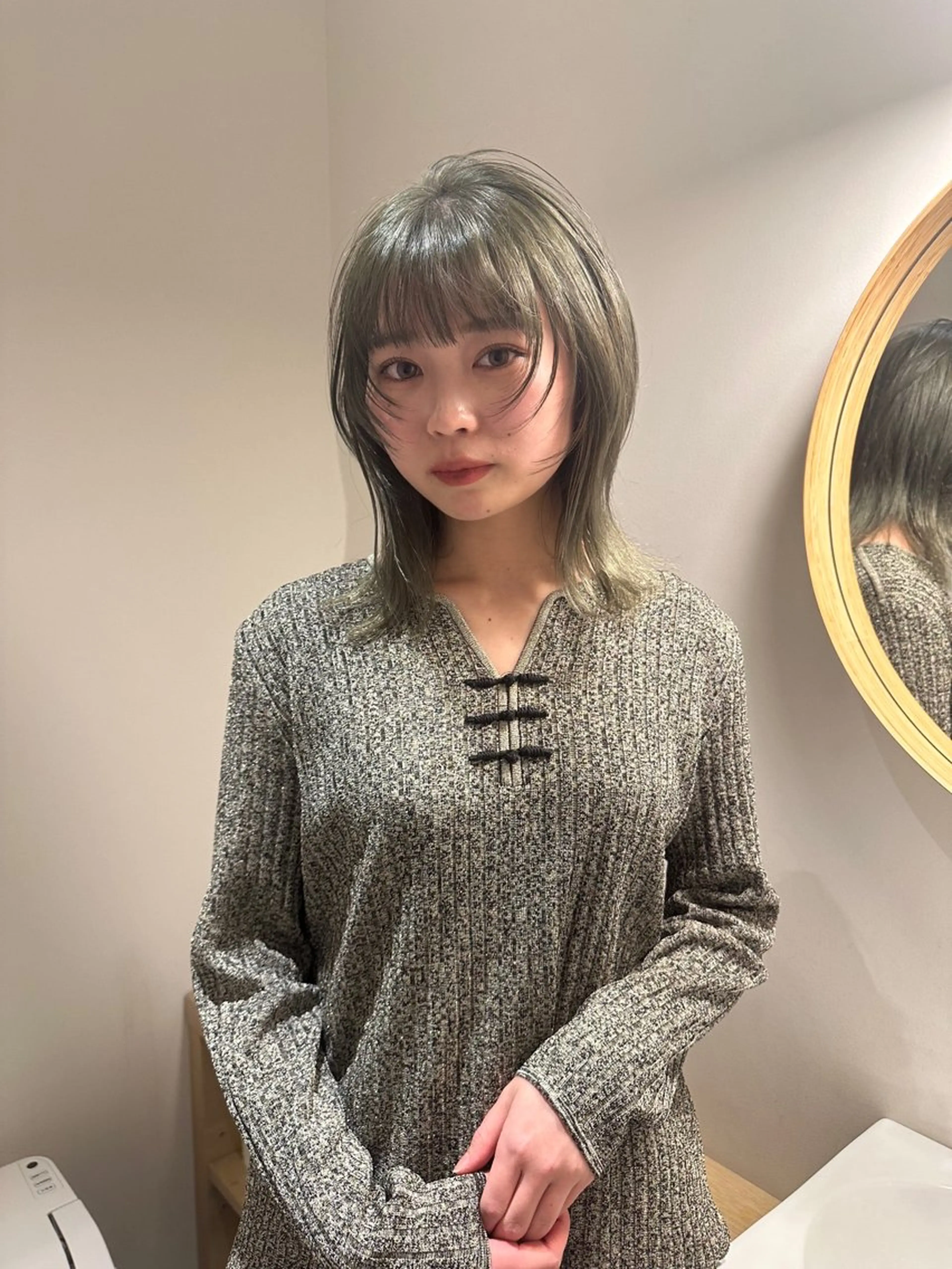 セミロング ボブ/似合わせ レイヤーcocomoのヘアスタイル