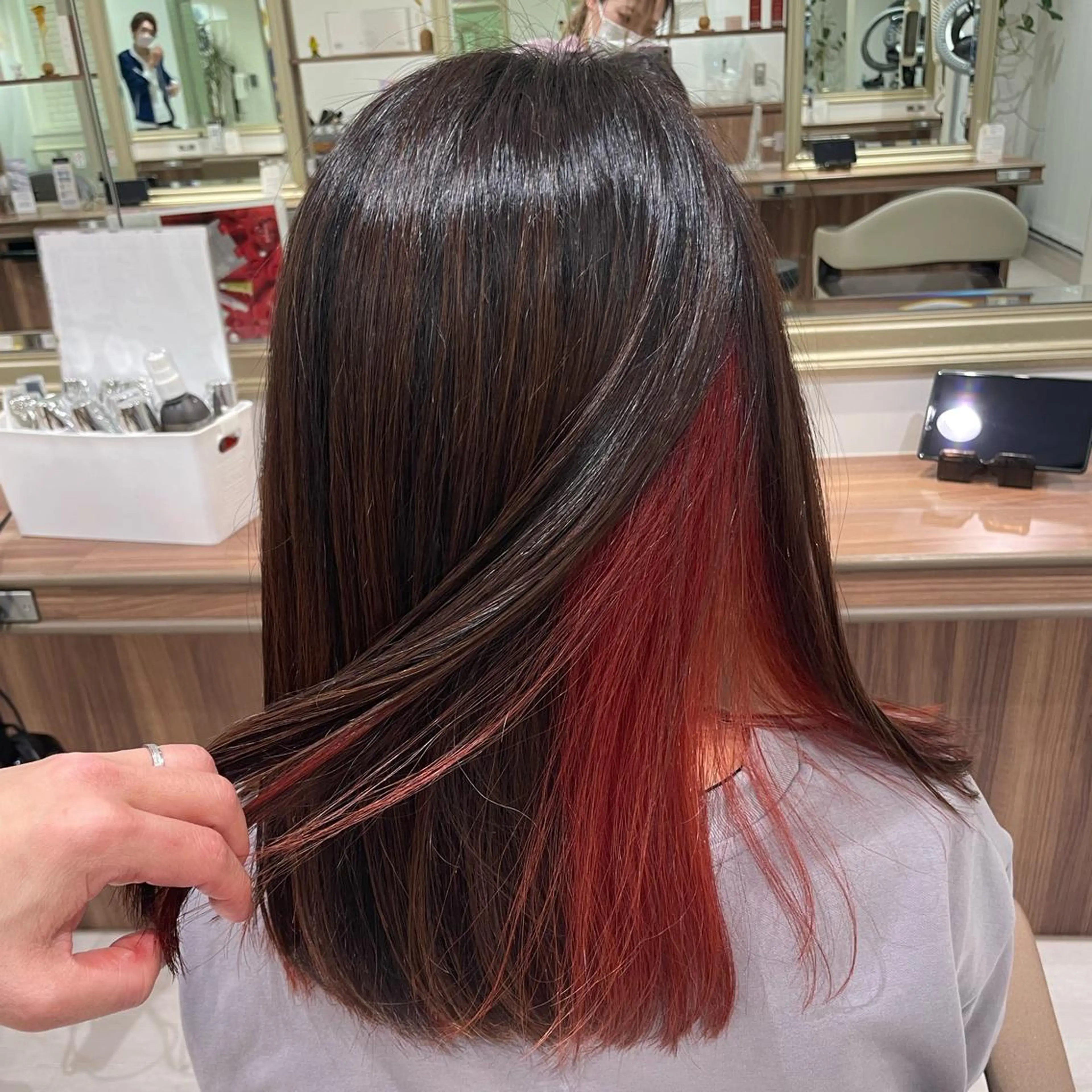 ミディアム 伊藤光莉 /ママ美容師のヘアスタイル