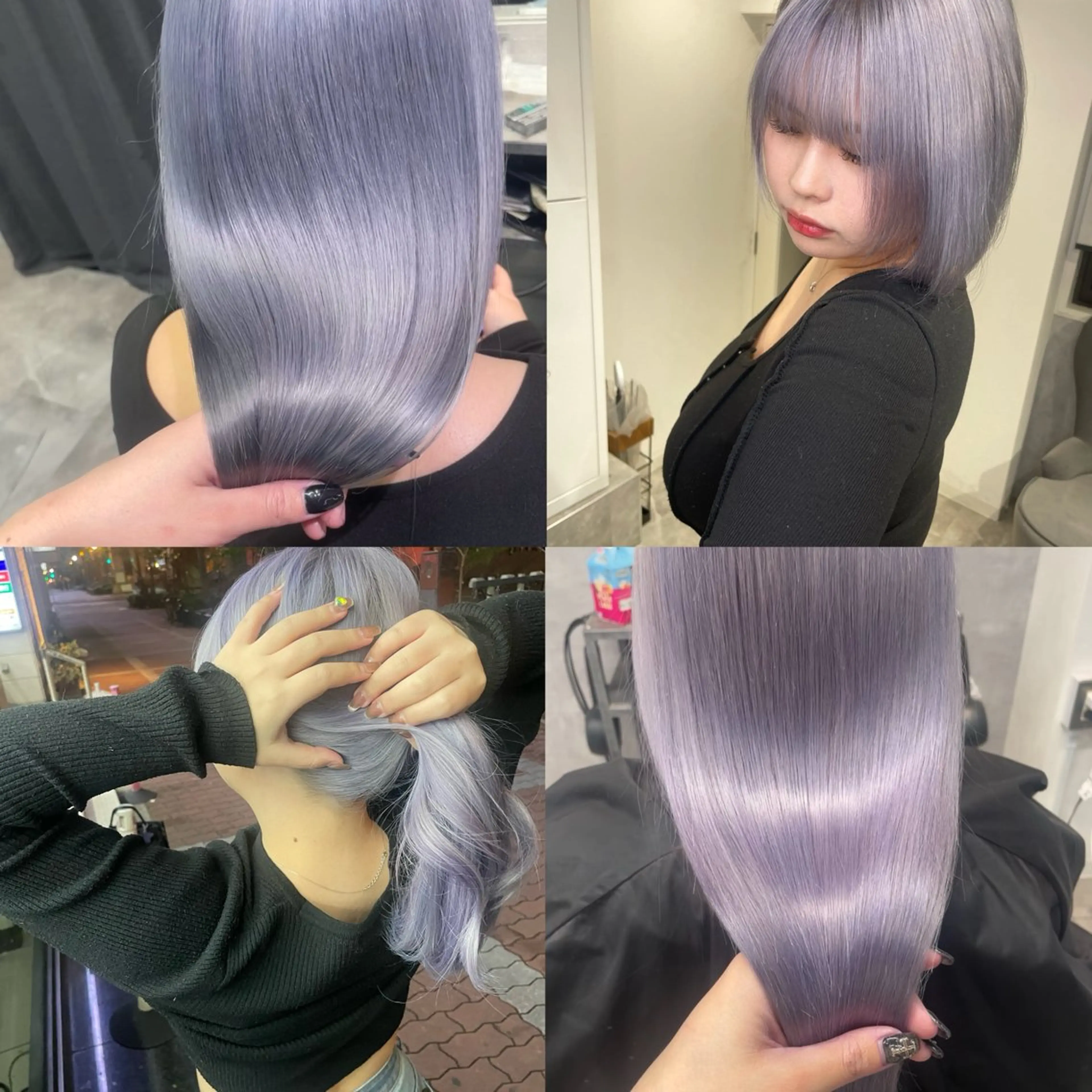 ロング カラー mimiiy fukaのヘアスタイル