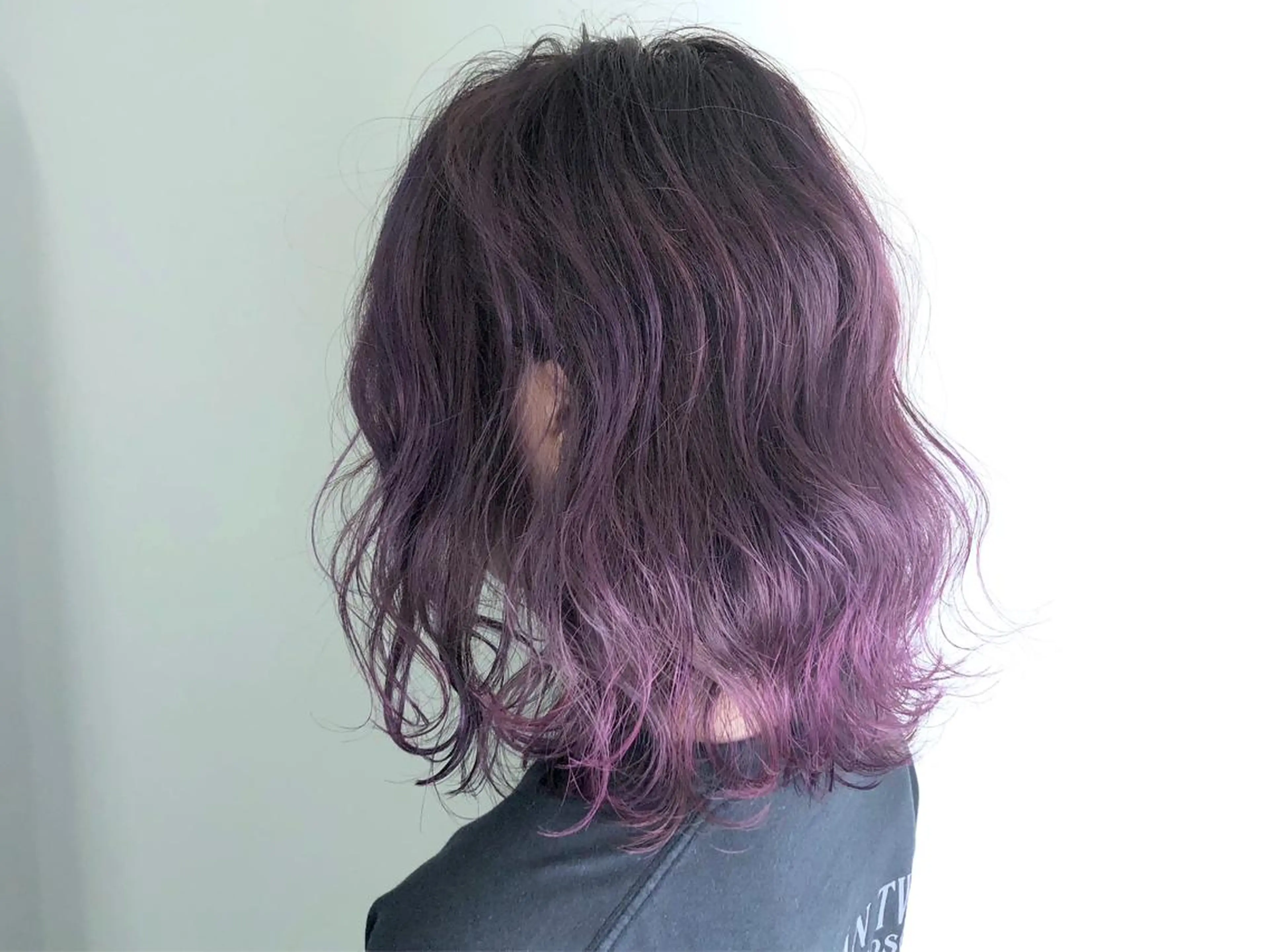 ショート カラー ブリーチ ラベンダーカラー ヘアカラー _WHITE高槻所属・_WHITE高槻店 yusukeのヘアスタイル