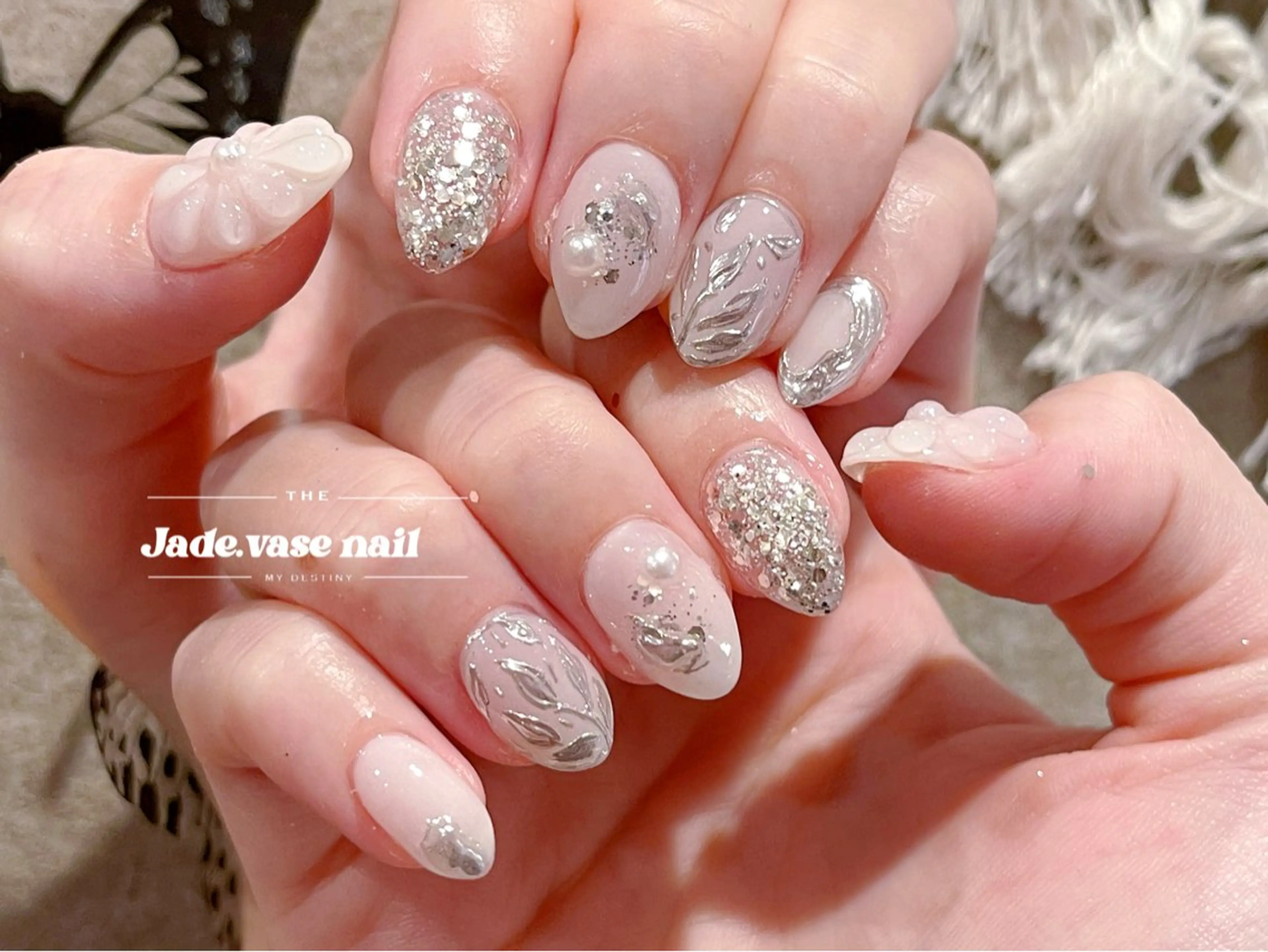 ネイル ハンドネイル ハンドケア ✰Jade.vase 银座のネイルデザイン