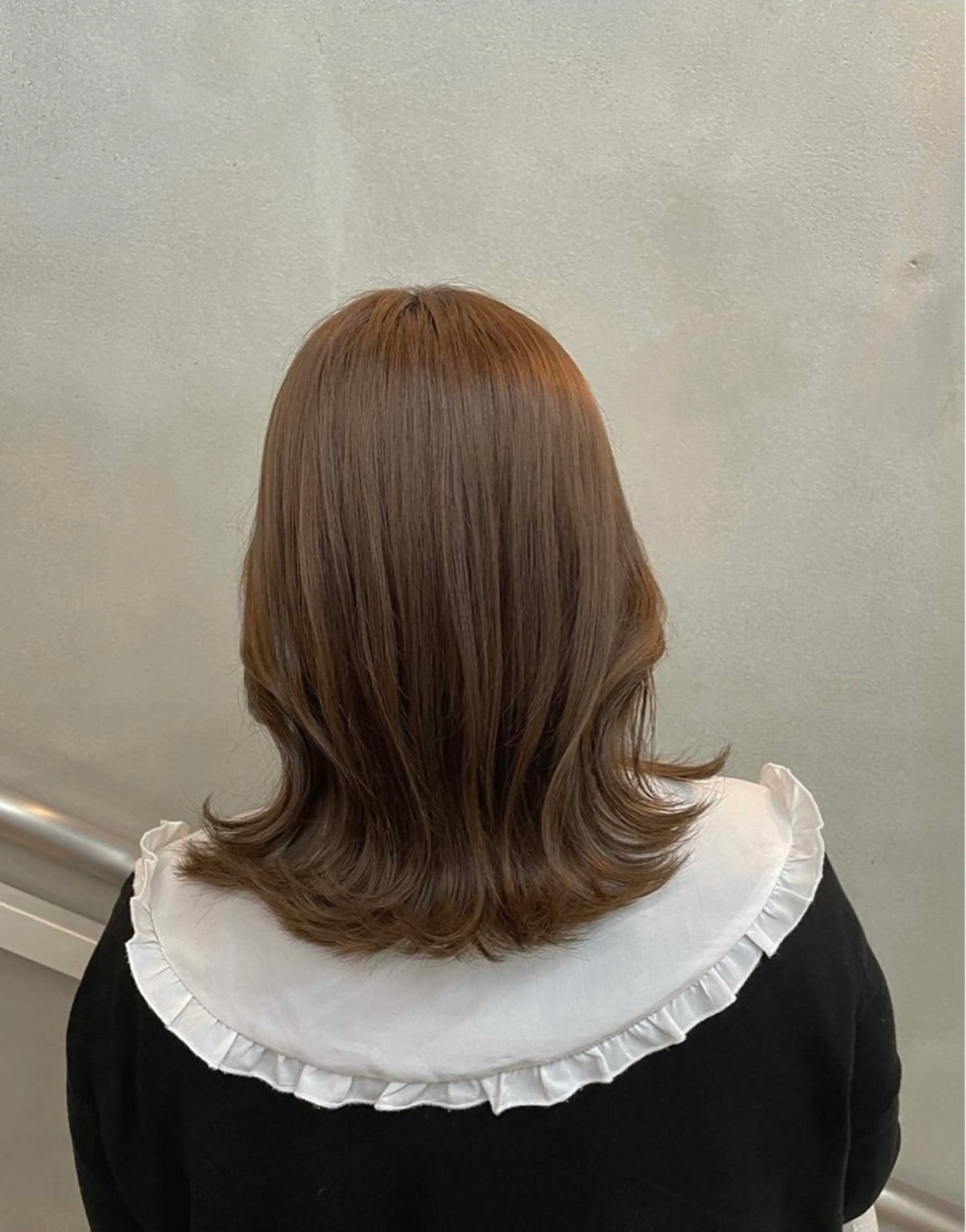 セミロング カラー 透明感カラー/ボブ/ yuukaのヘアスタイル