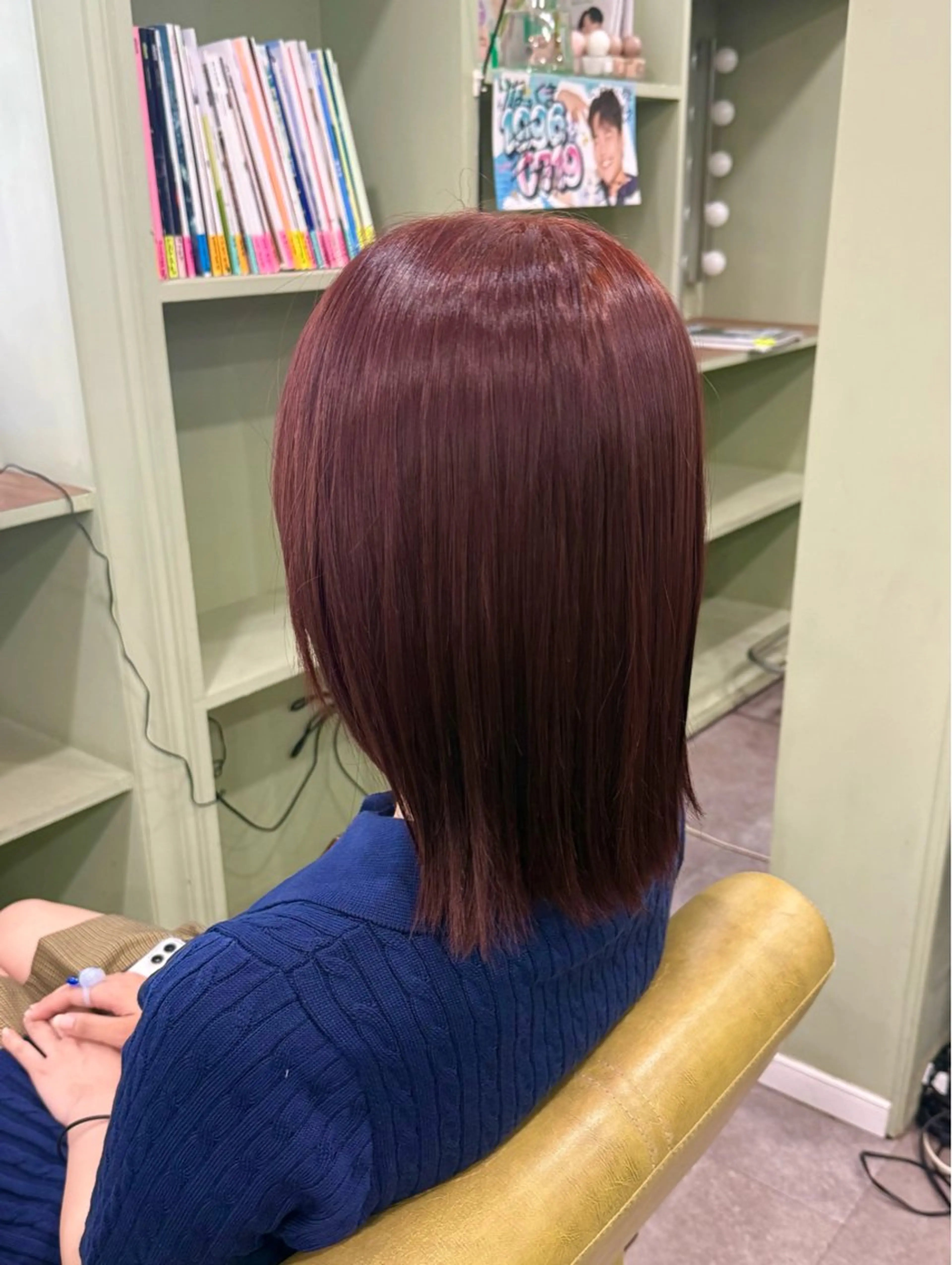 カラー AYANE ◝✩韓国ヘアのヘアスタイル