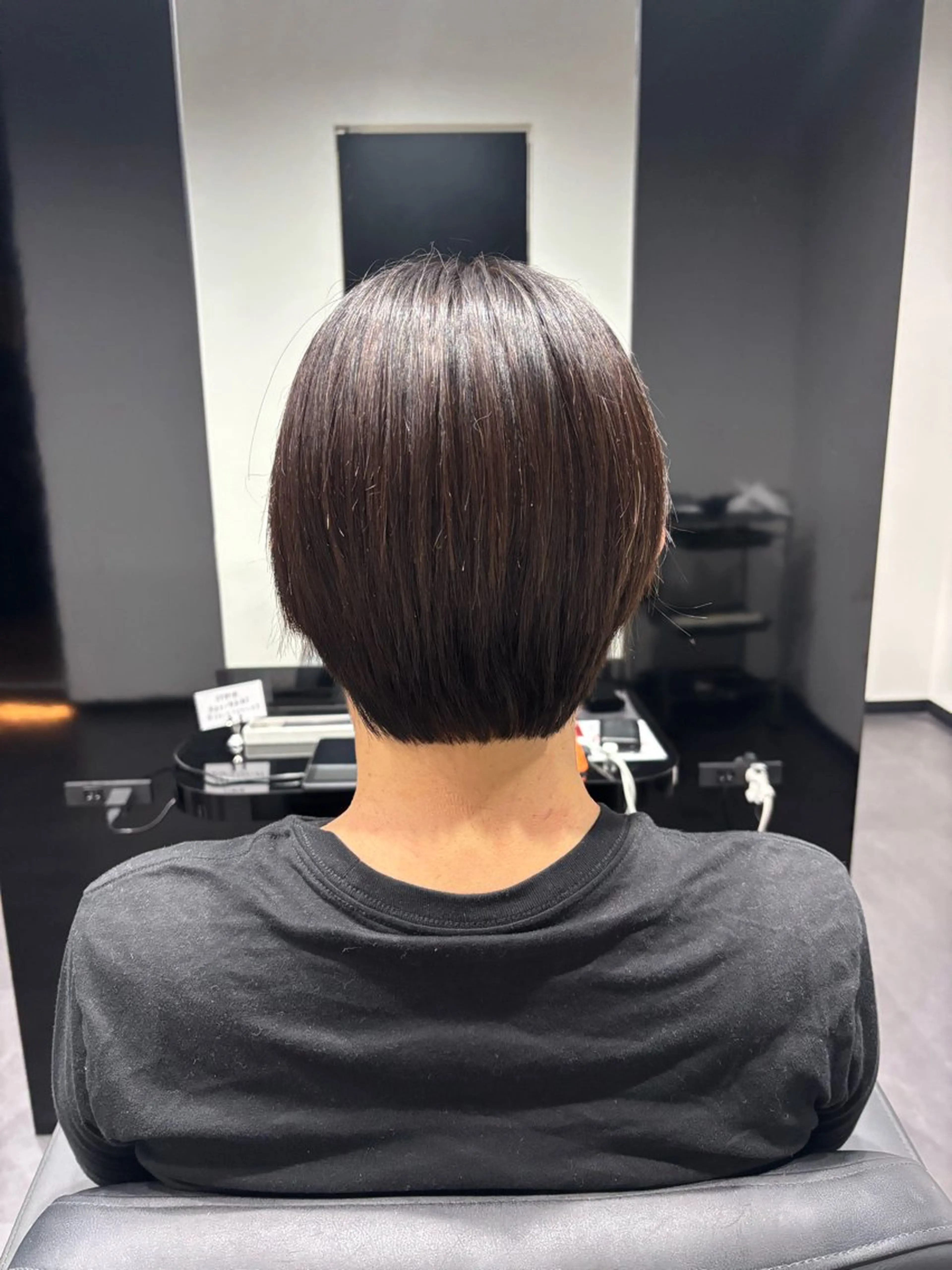 ショート 福島 菜摘のヘアスタイル