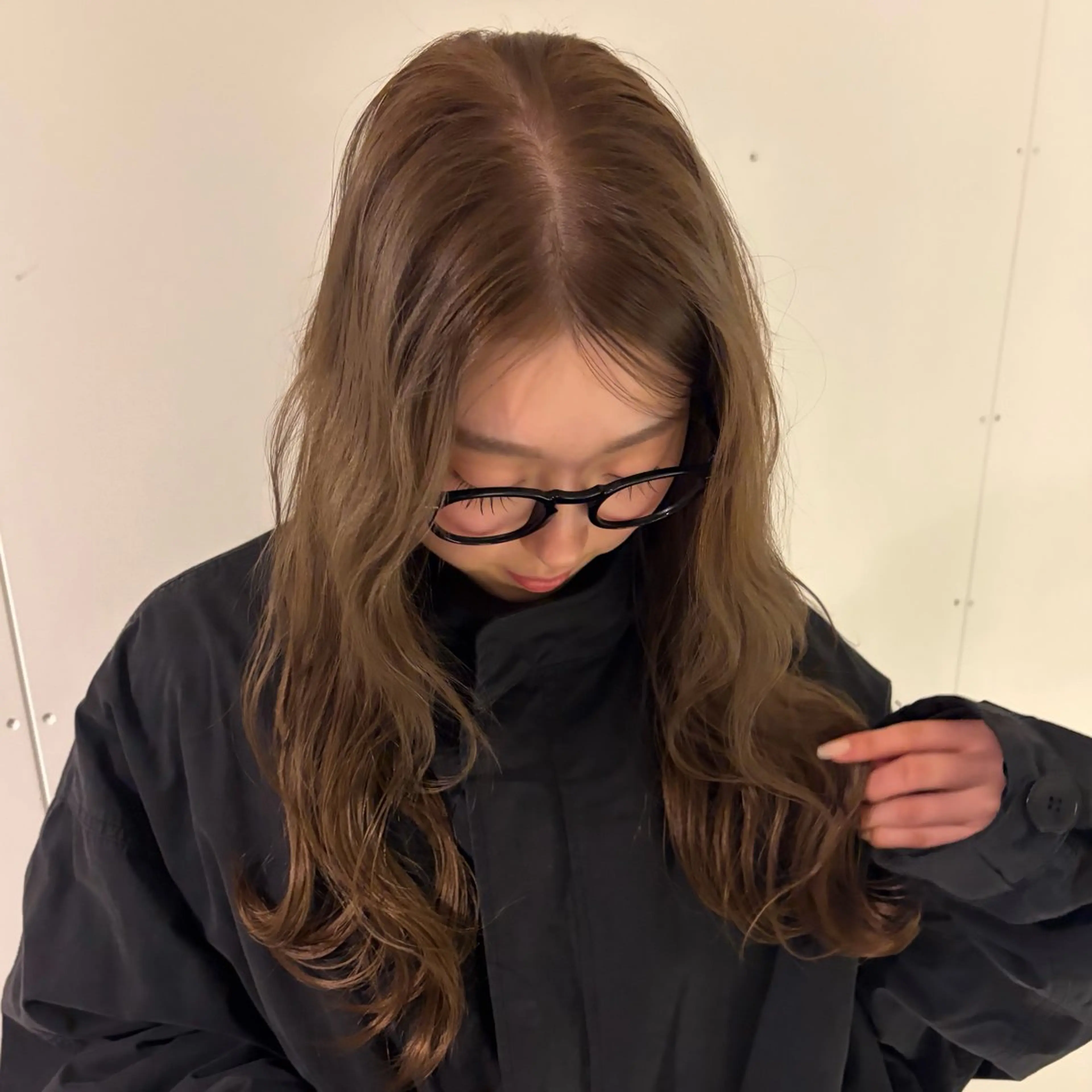 ロング ヘアカラー hinari/透明感 /似合わせカラーのヘアスタイル