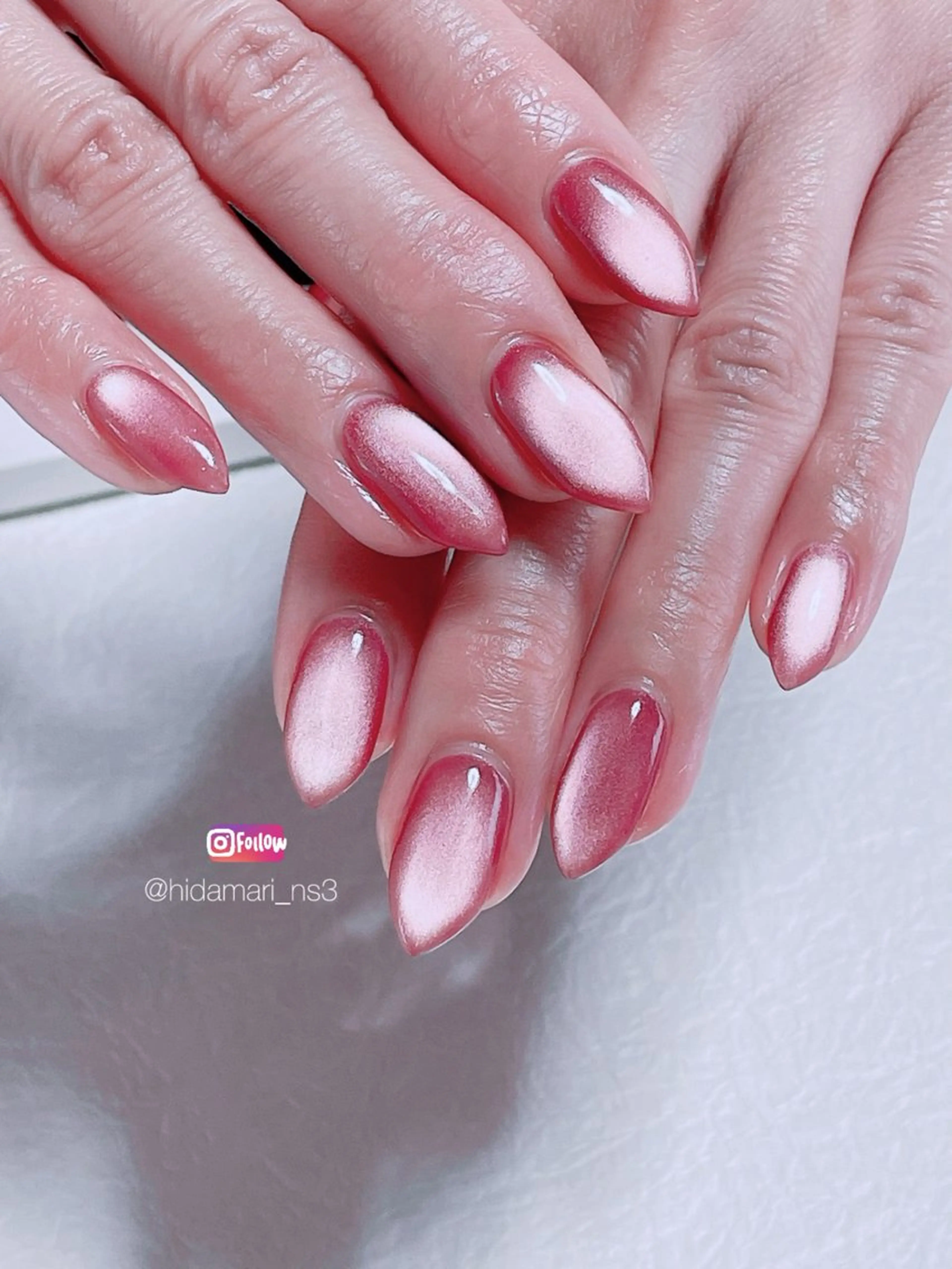 ネイル マグネットネイル ハンドネイル NailSalon ひだまりのネイルデザイン