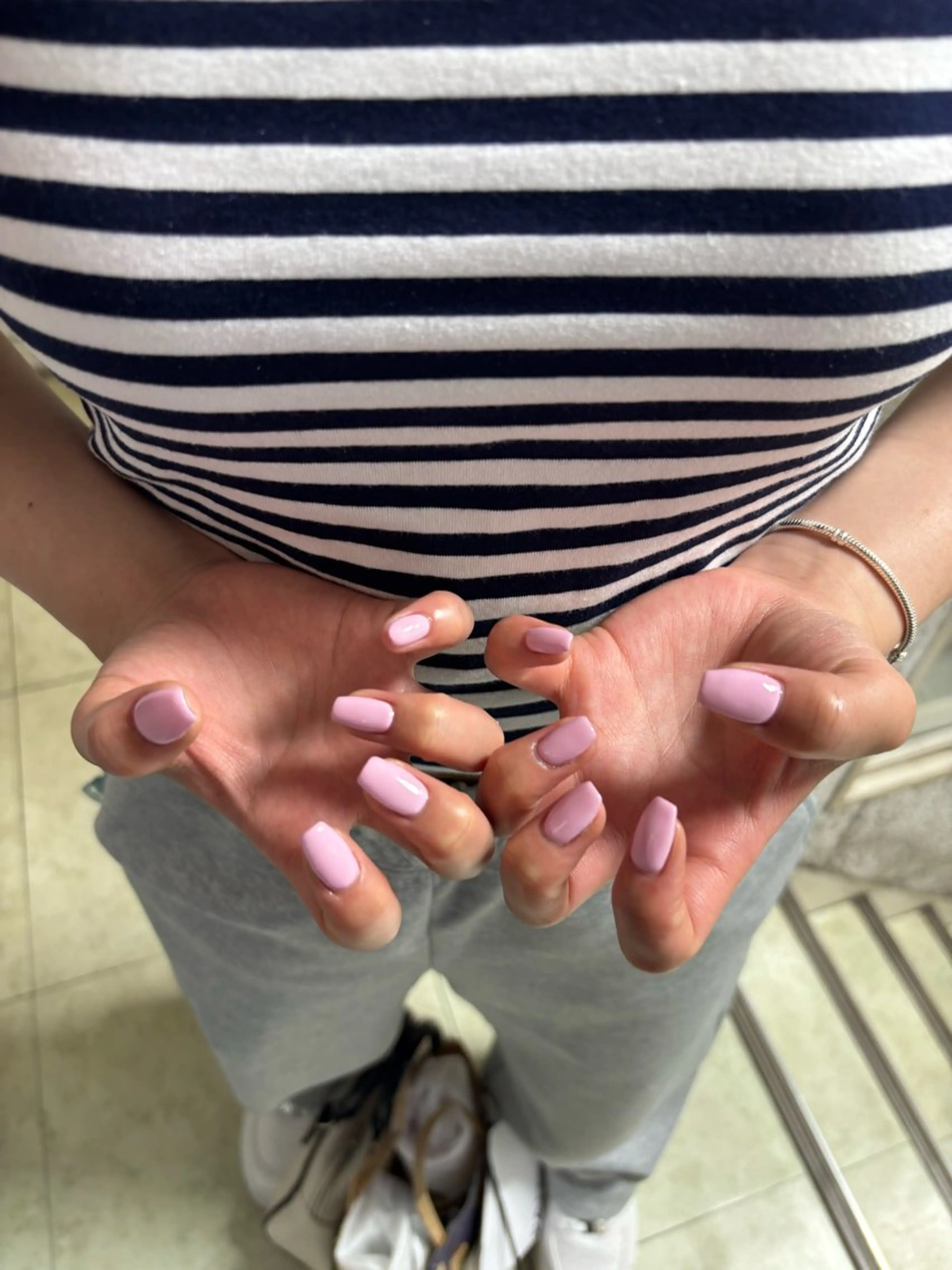 ネイル ワンカラーネイル パステルネイル ピンク Bianca浦和🍀 suminaのネイルデザイン