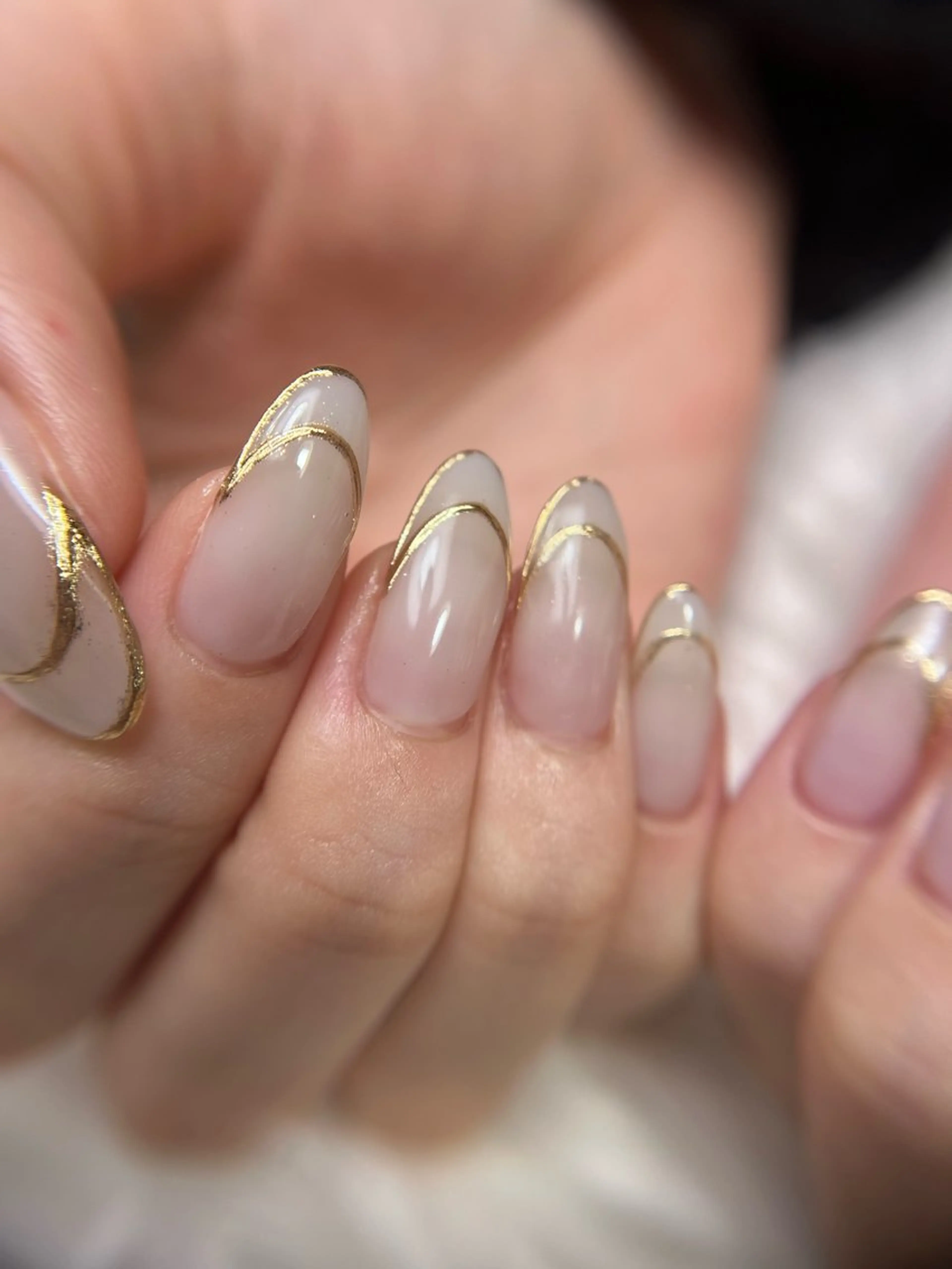 ミディアム 大崎 奈々のネイルデザイン