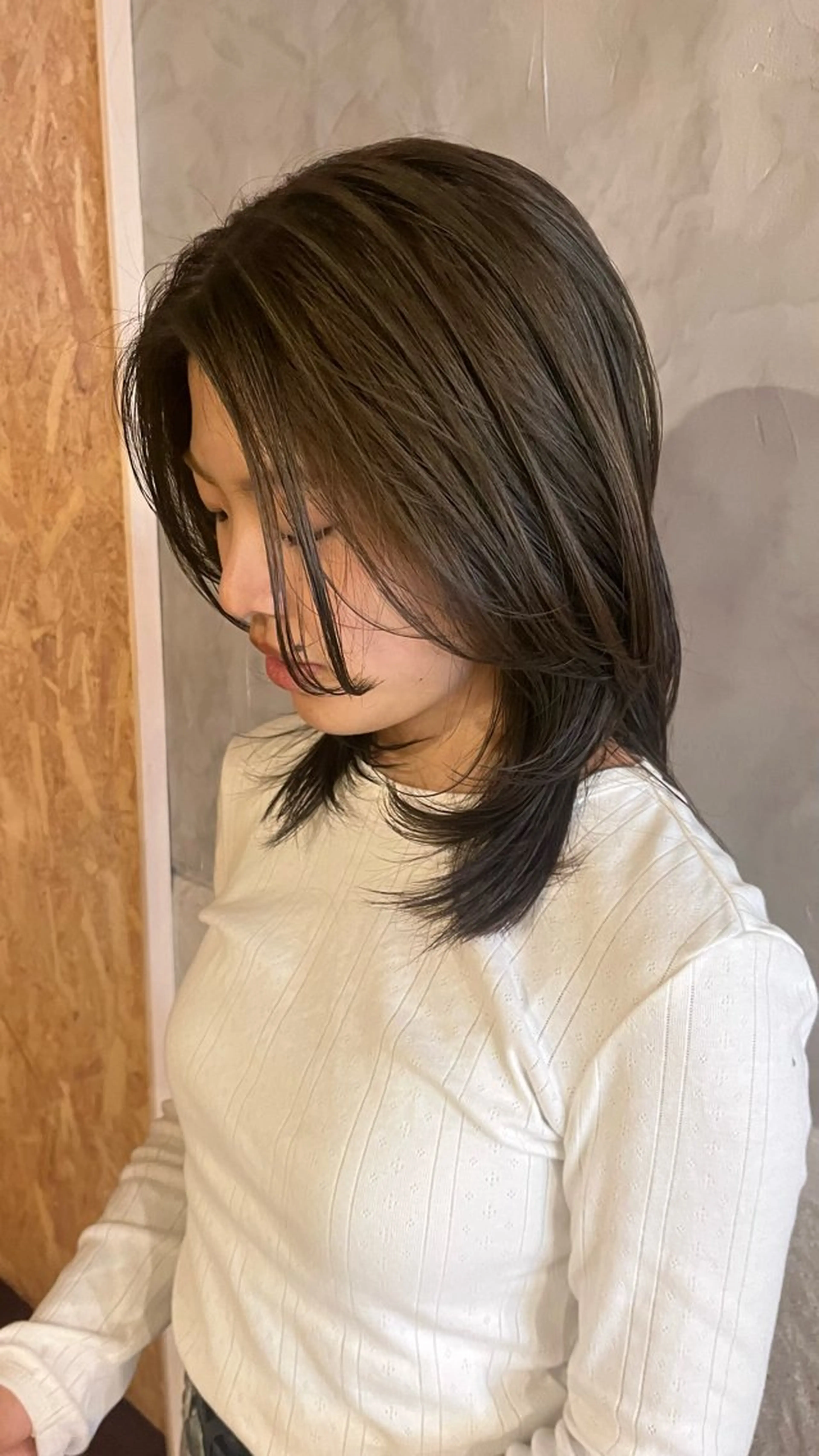 ミディアム カラー niche くるみ🩰のヘアスタイル