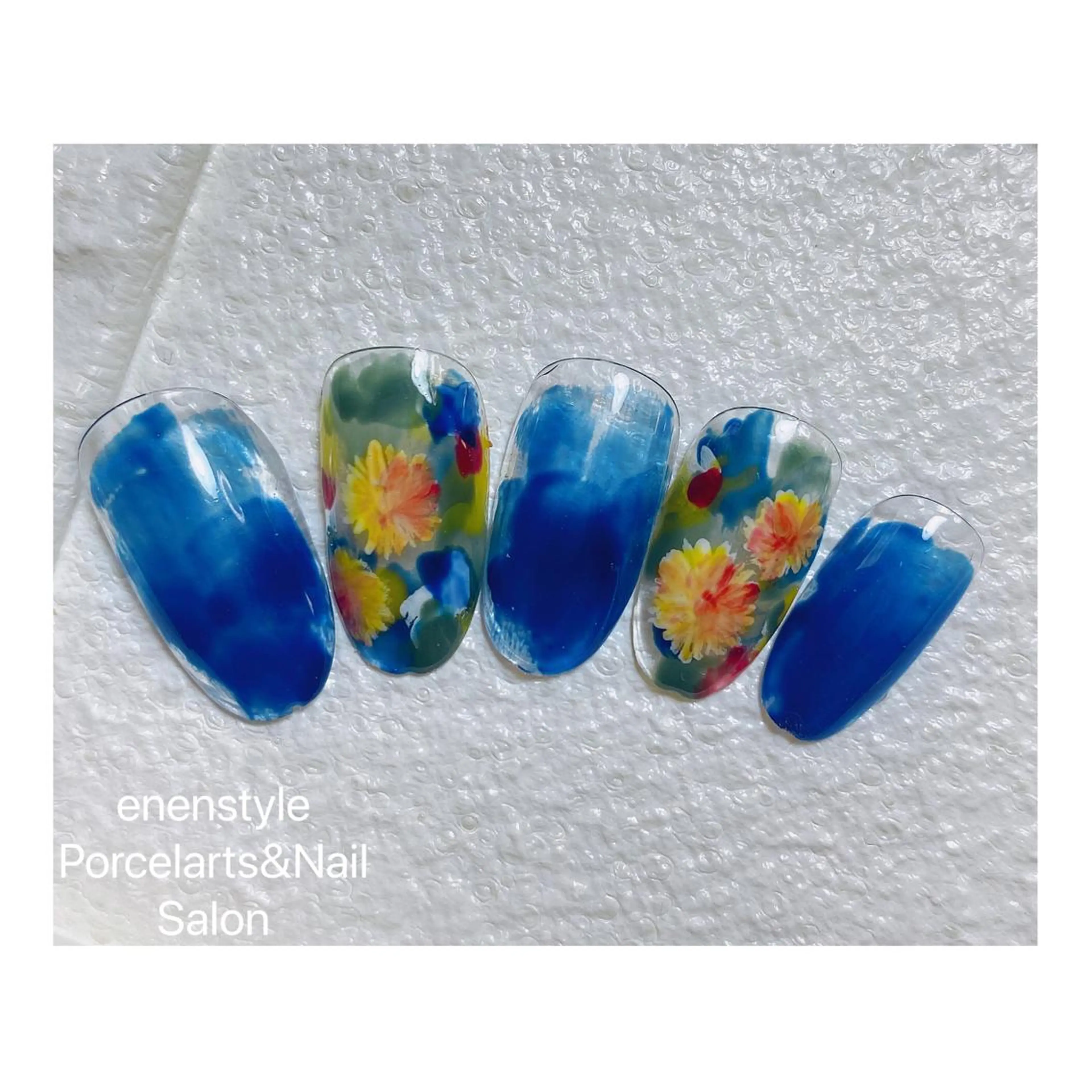 ミディアム ネイル ハンドネイル 👑enen style👑のネイルデザイン