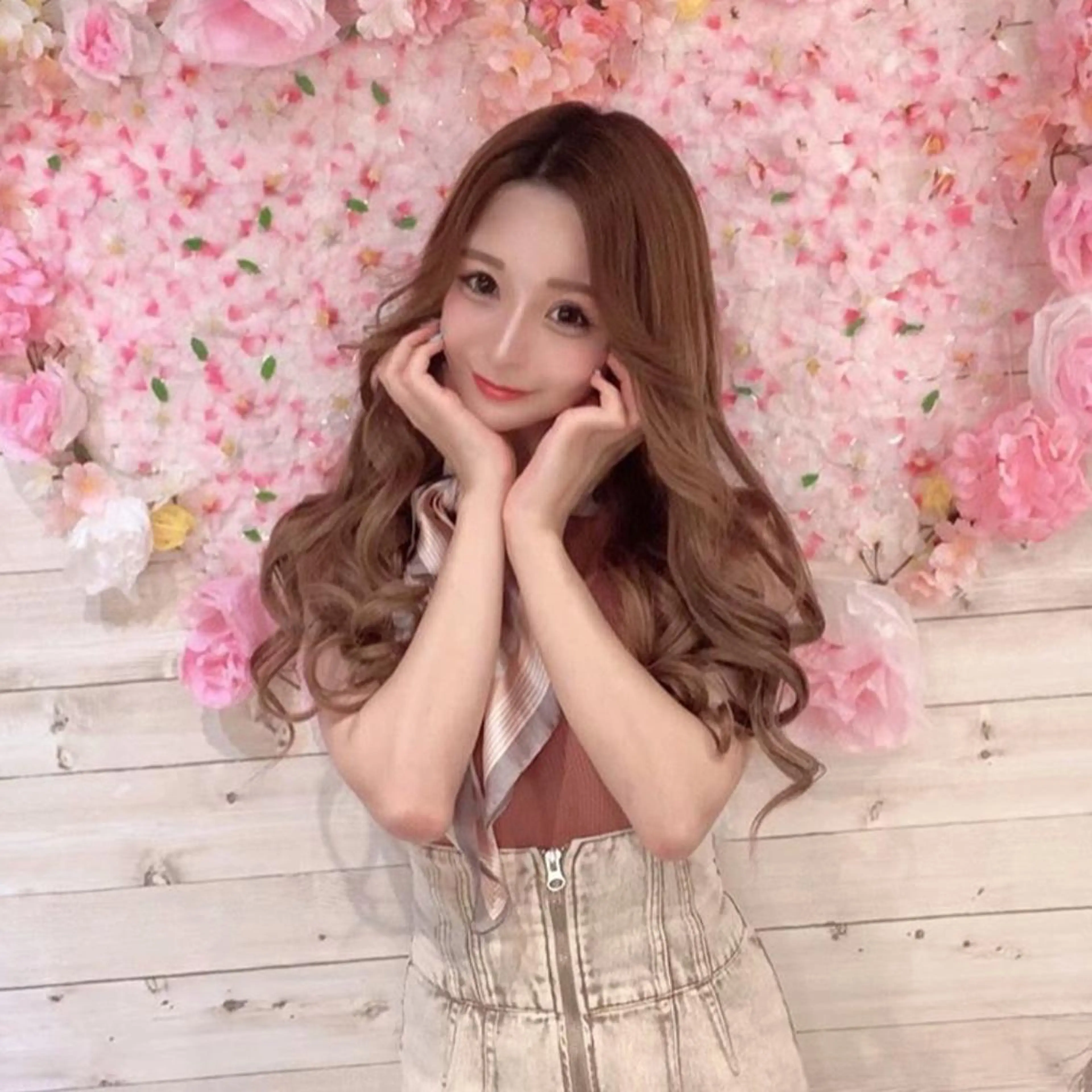 ロング ヘアメイク エンカレッジのヘアスタイル