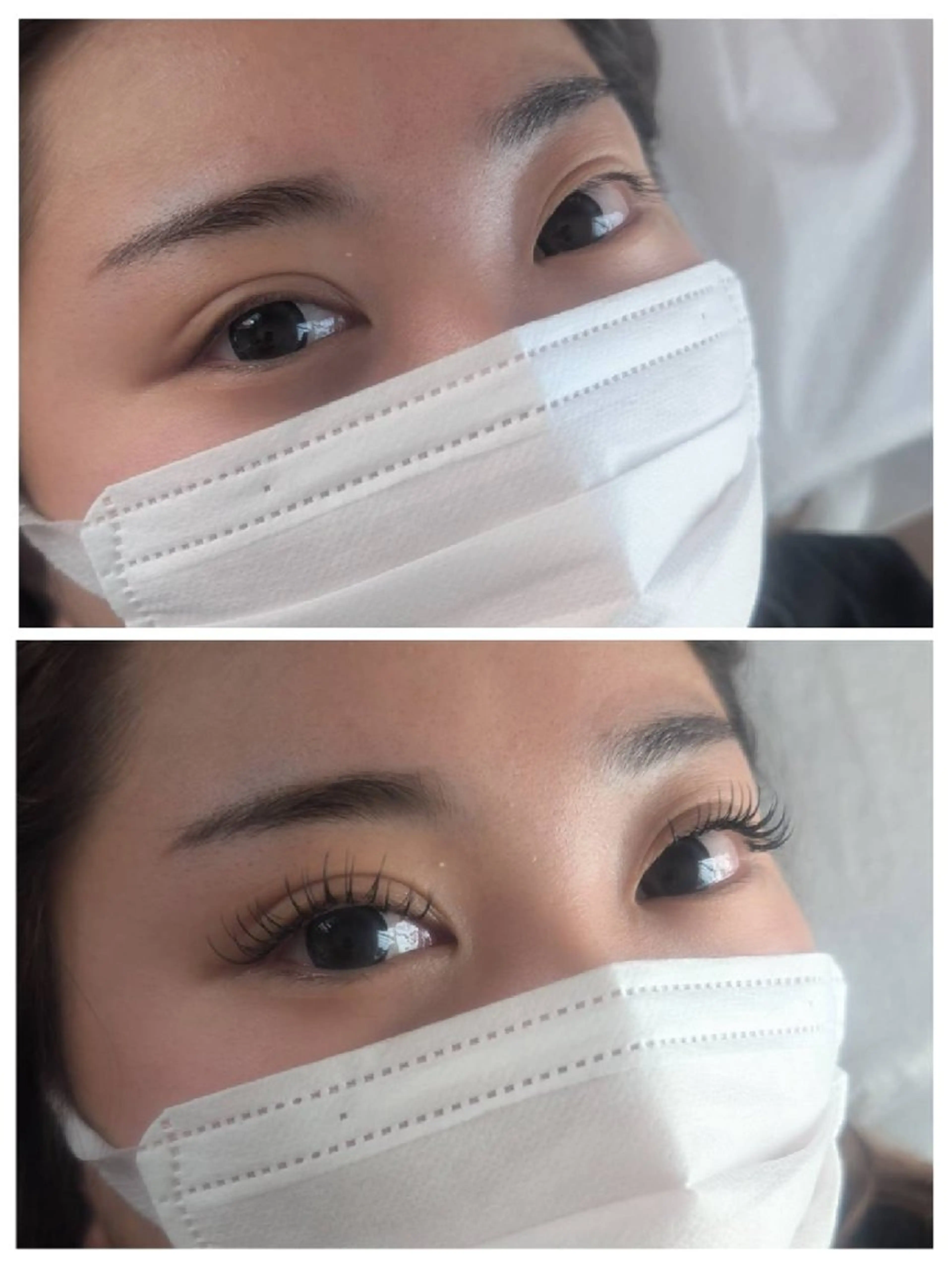 フラットラッシュまつ毛エクステつけ放題の写真