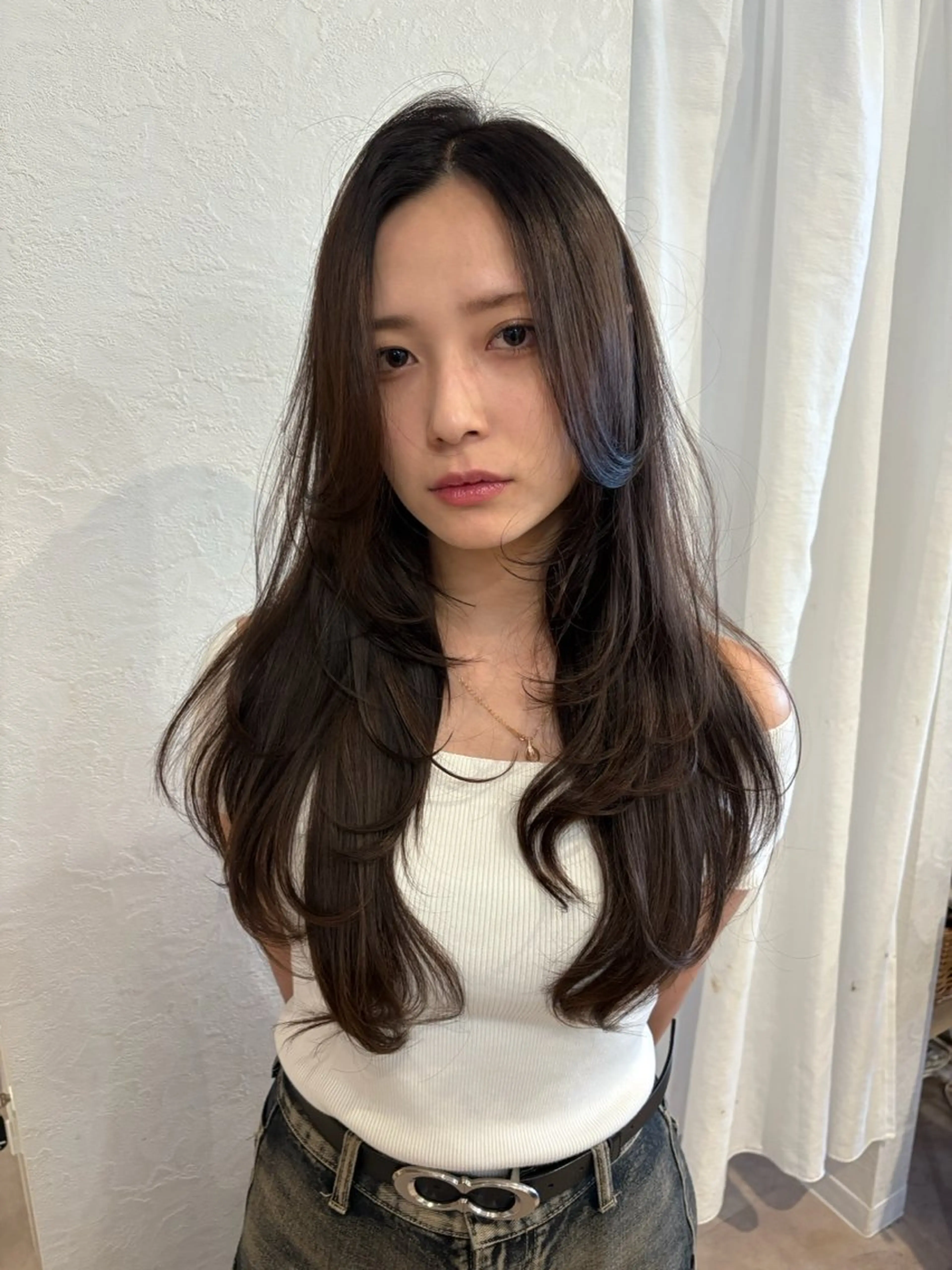 ロング misaki /京都 四条大宮🤎のヘアスタイル
