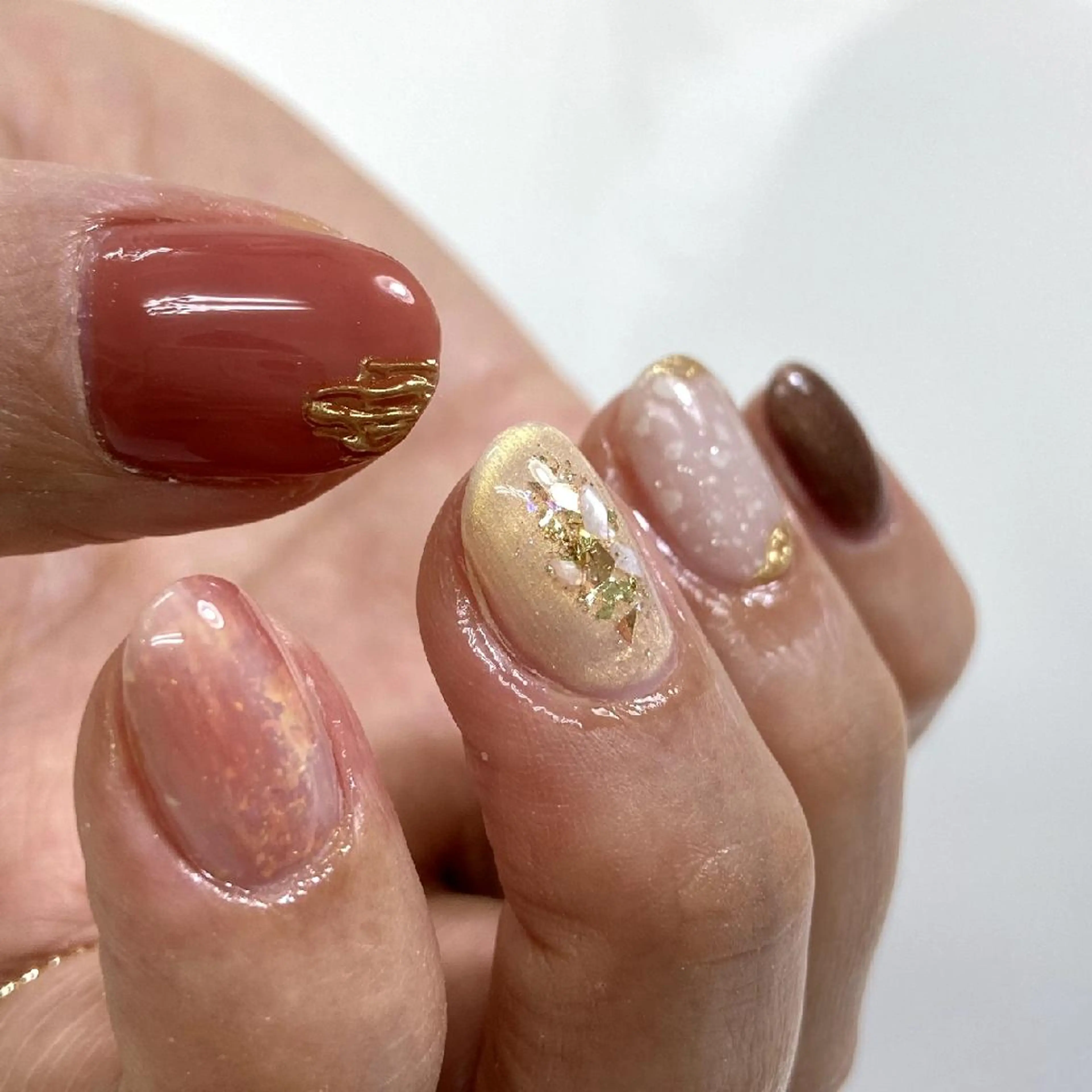 ネイル アートネイル ニュアンスネイル nail salon Lumièreのネイルデザイン